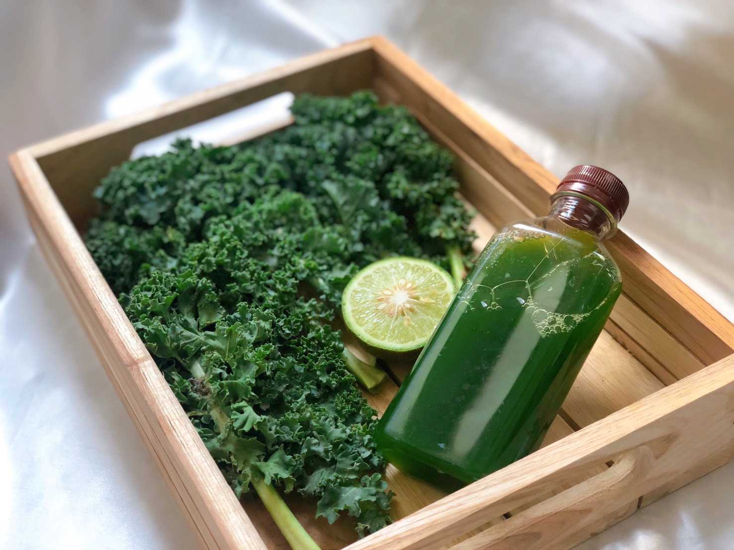 เคลสกัดเย็น cold pressed kale (270ml)