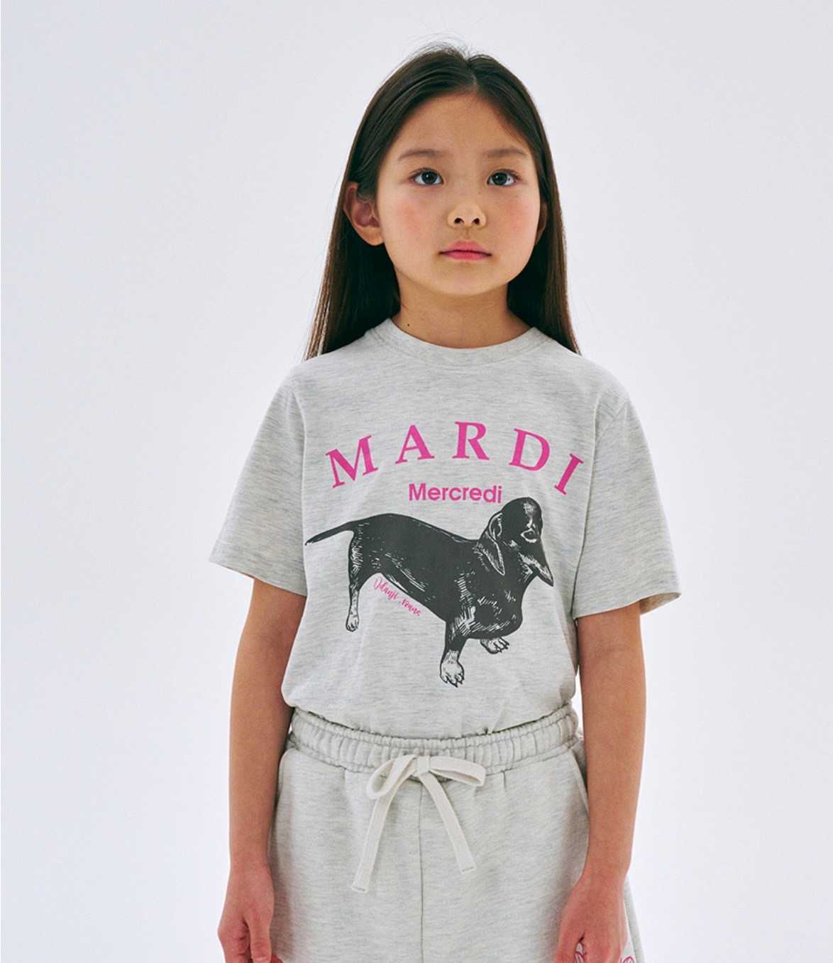 Mardi Ddanji T-Shirt Kids (Oatmeal Pink)