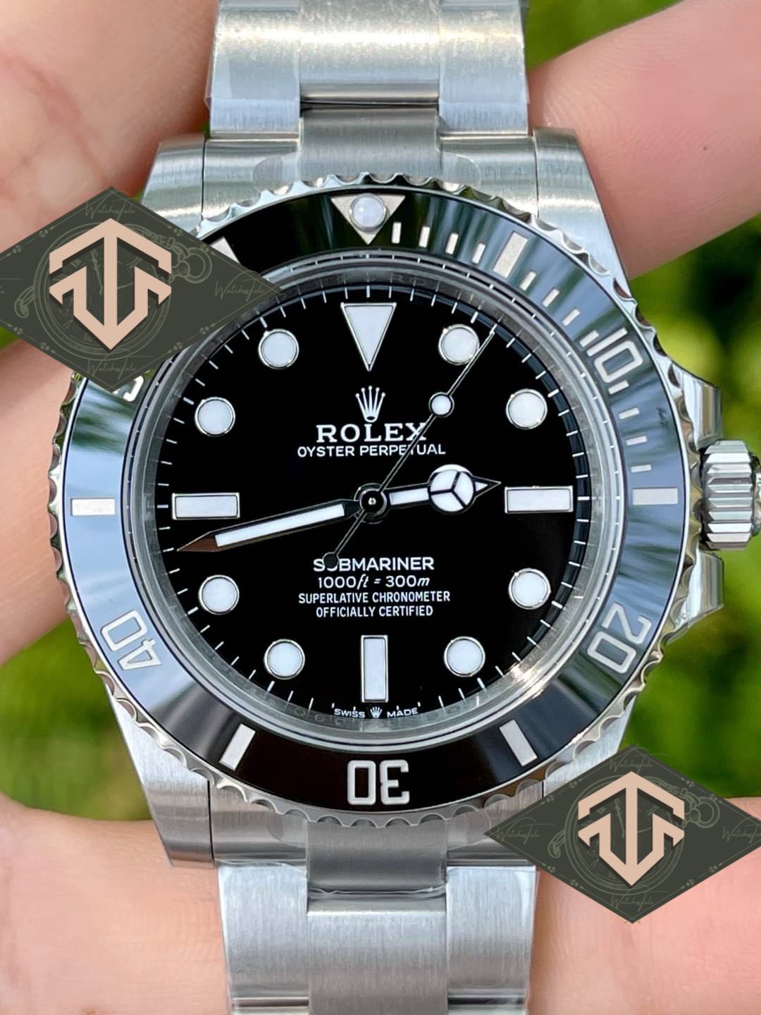 Rolex Submariner No Date 41mm. Ref.124060LN Super Clone VSF