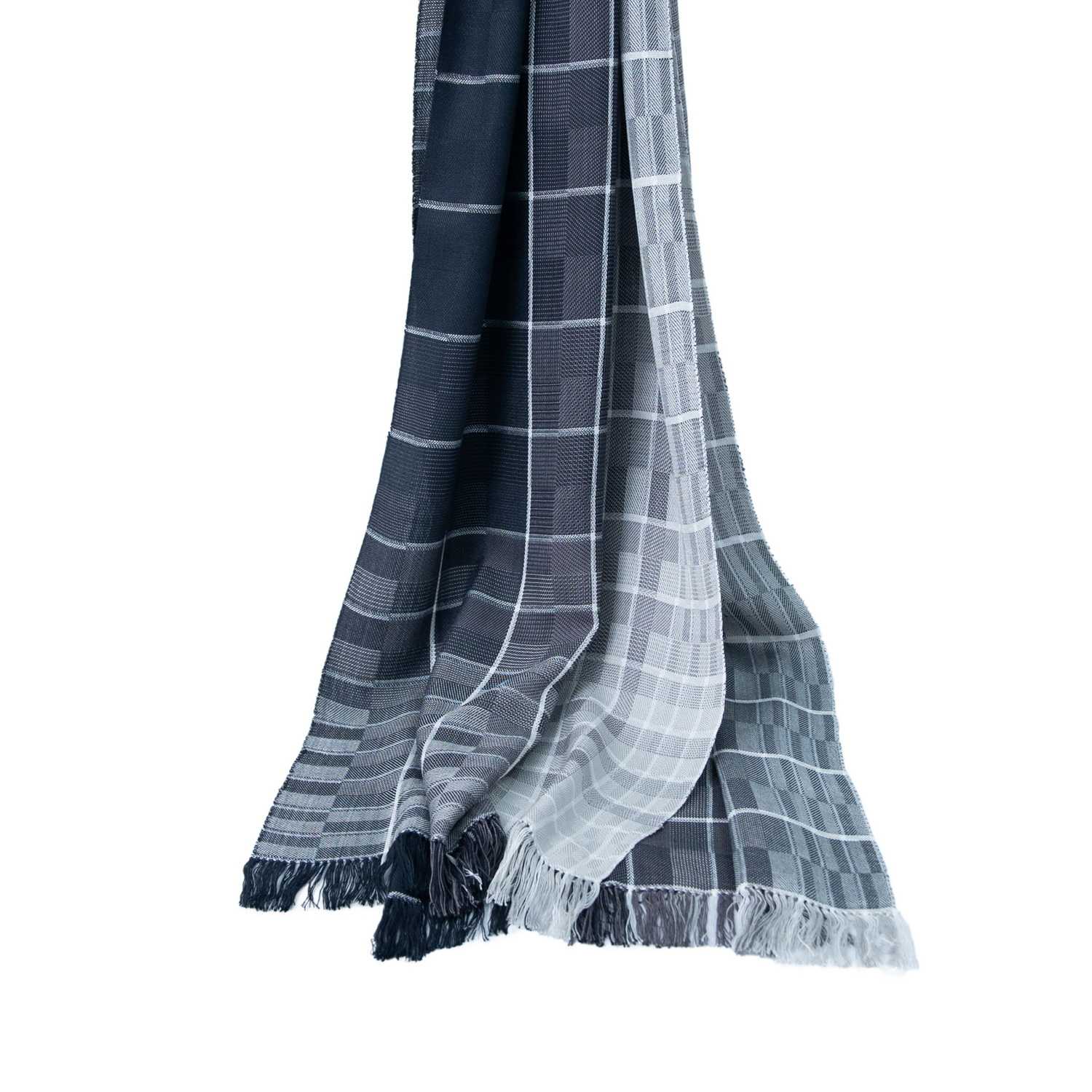 ผ้าพันคอ AW24 Optik Grey