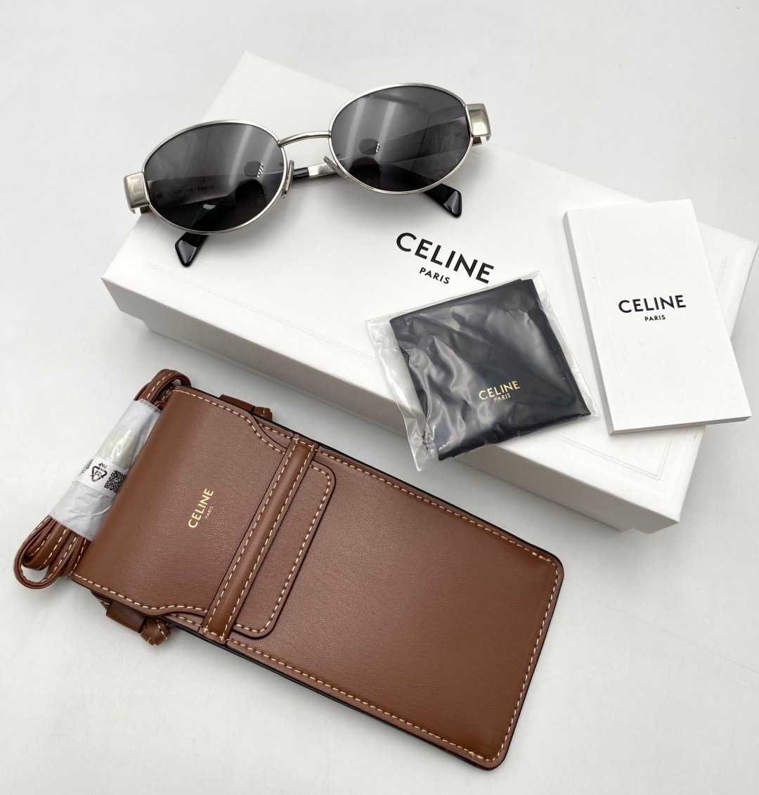 แว่น​Celine sunglasses  ขาเงิน/ขาทอง   📌(ทักเชทก่อนสั่งซื้อ)  