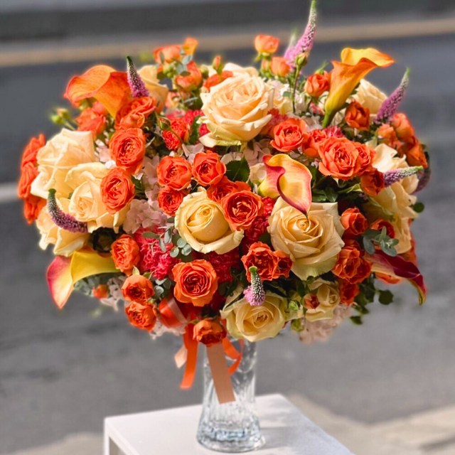 แจกันดอกไม้สด Blooming Elegance 29