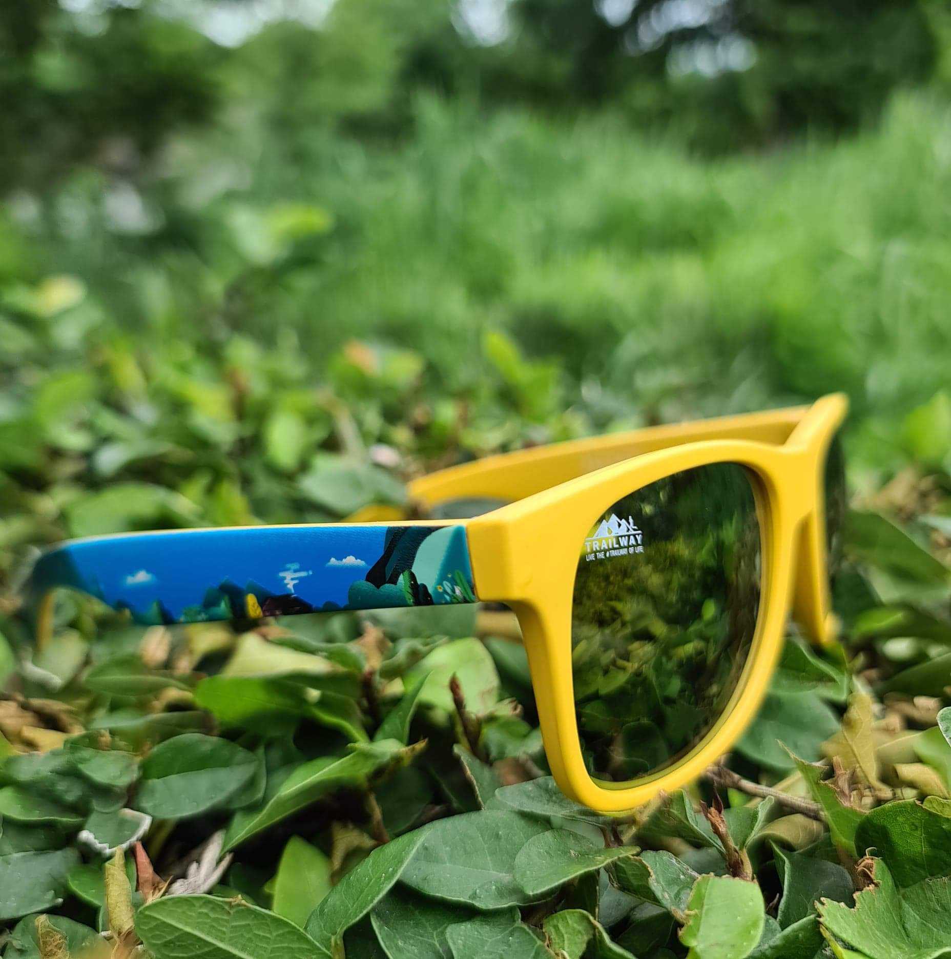Yellow Paradise Polarized Len sunglasses