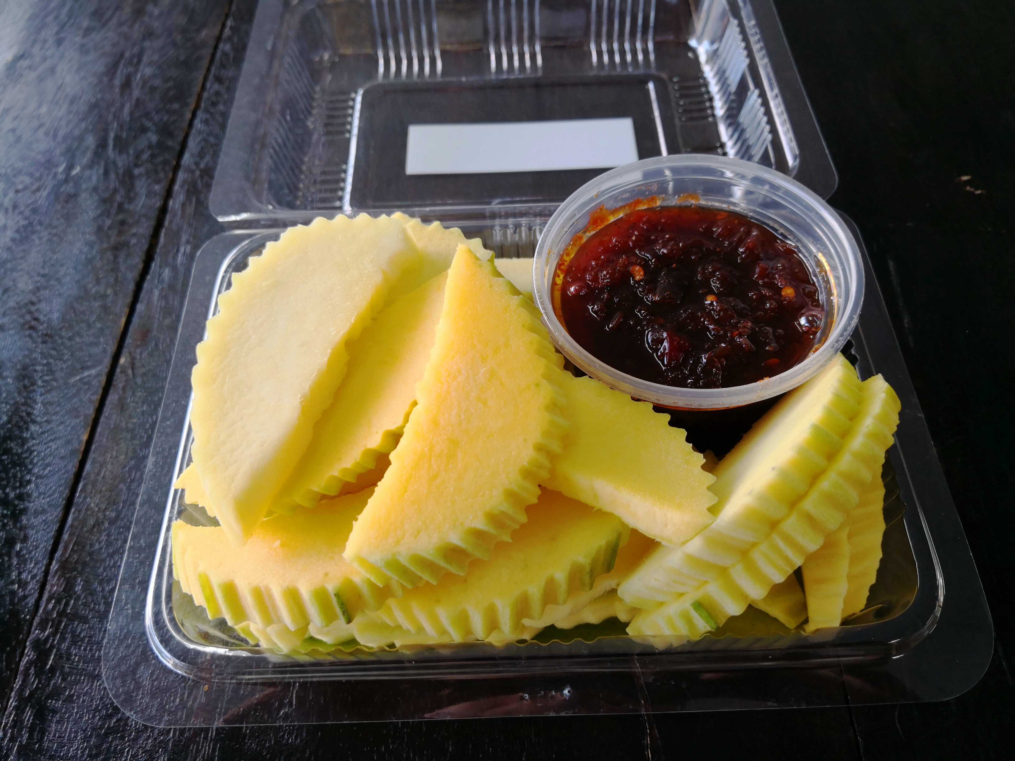 มะม่วง+น้ำปลาหวาน