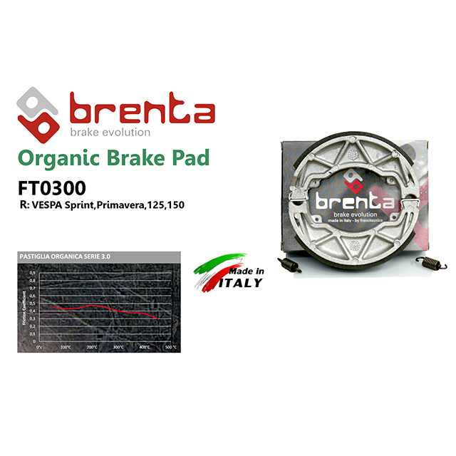 brenta BR0300(Organic, Rear) (BRENTA) -VESPA Sprint,Primavera,125,150