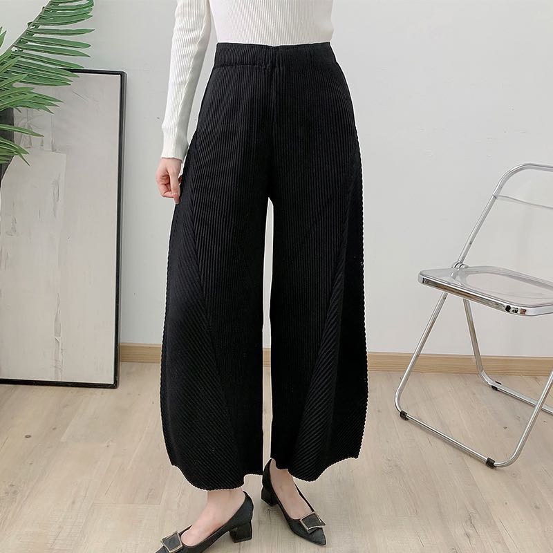 Peatbynisa A527 กางเกงอัดพลีท เนื้อผ้าPolyester100%