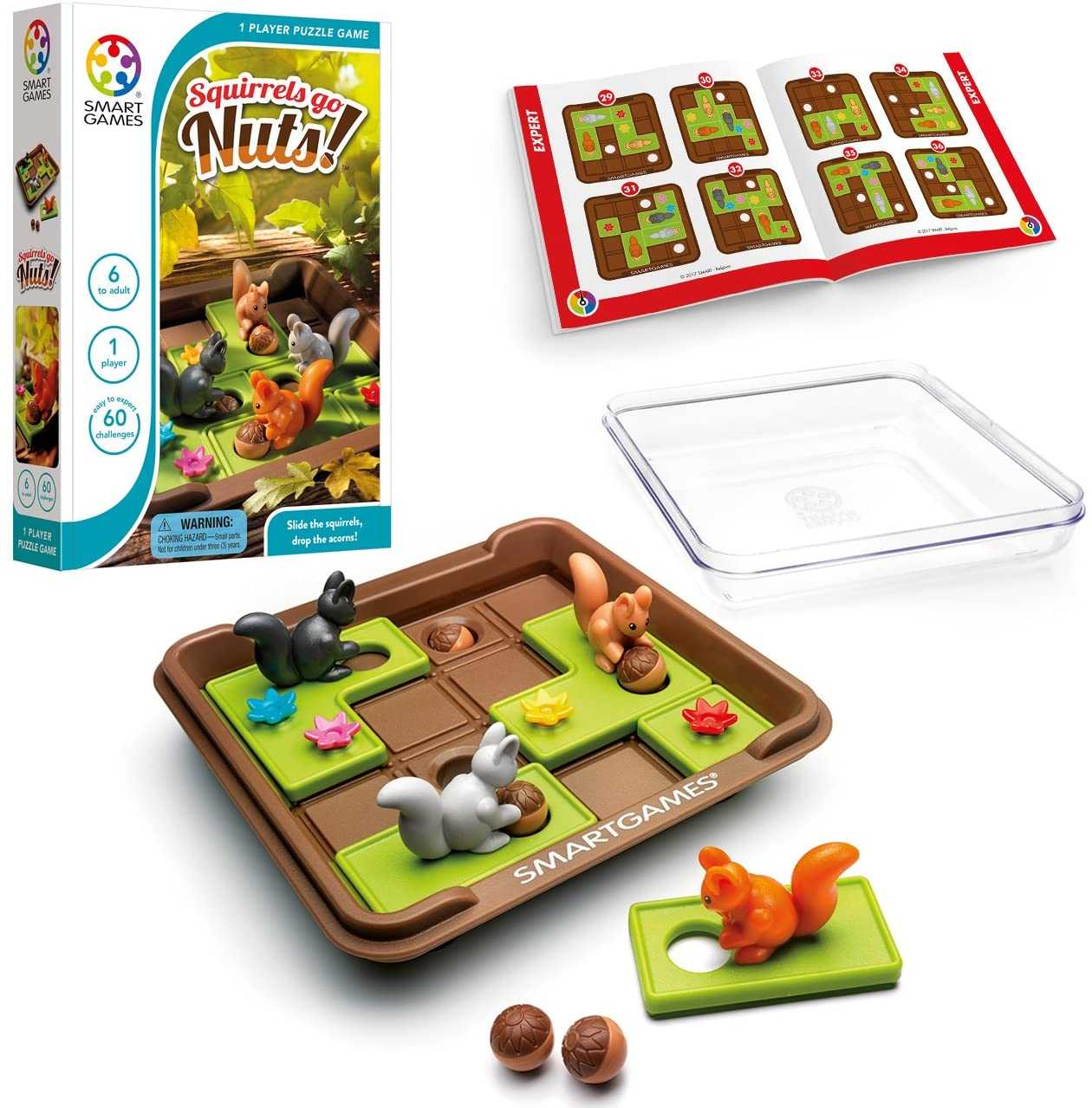 SMART GAMES, Squirrels Go Nuts สำหรับ 6 ปี+ ลิขสิทธิ์แท้เบลเยียม ร้านเป็นตัวแทนในไทย