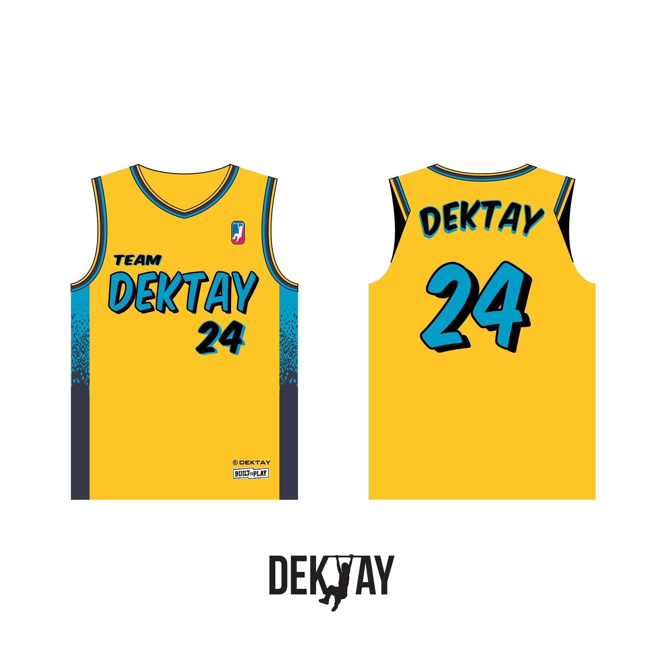 Dektay Jersey-yellow/Blue