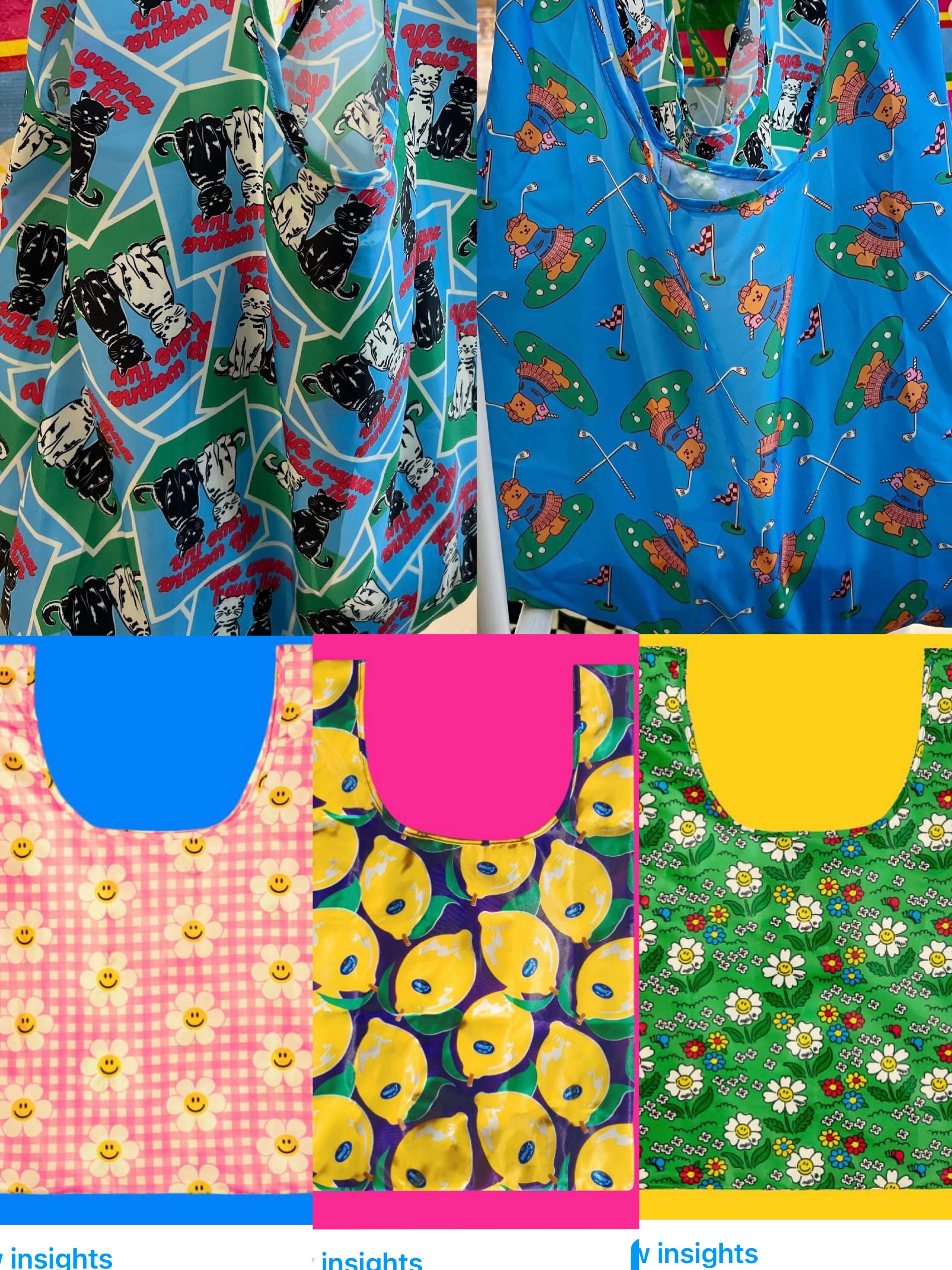 🇰🇷 Korea wigglewiggle Picnic Bag  size L 39.5 X 64.5 cm