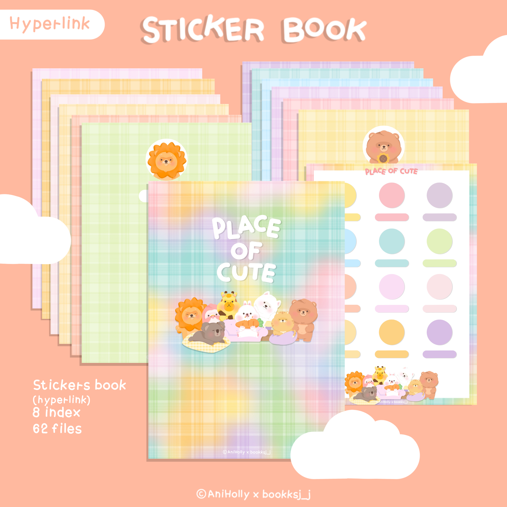 Place of cute | stickers book 