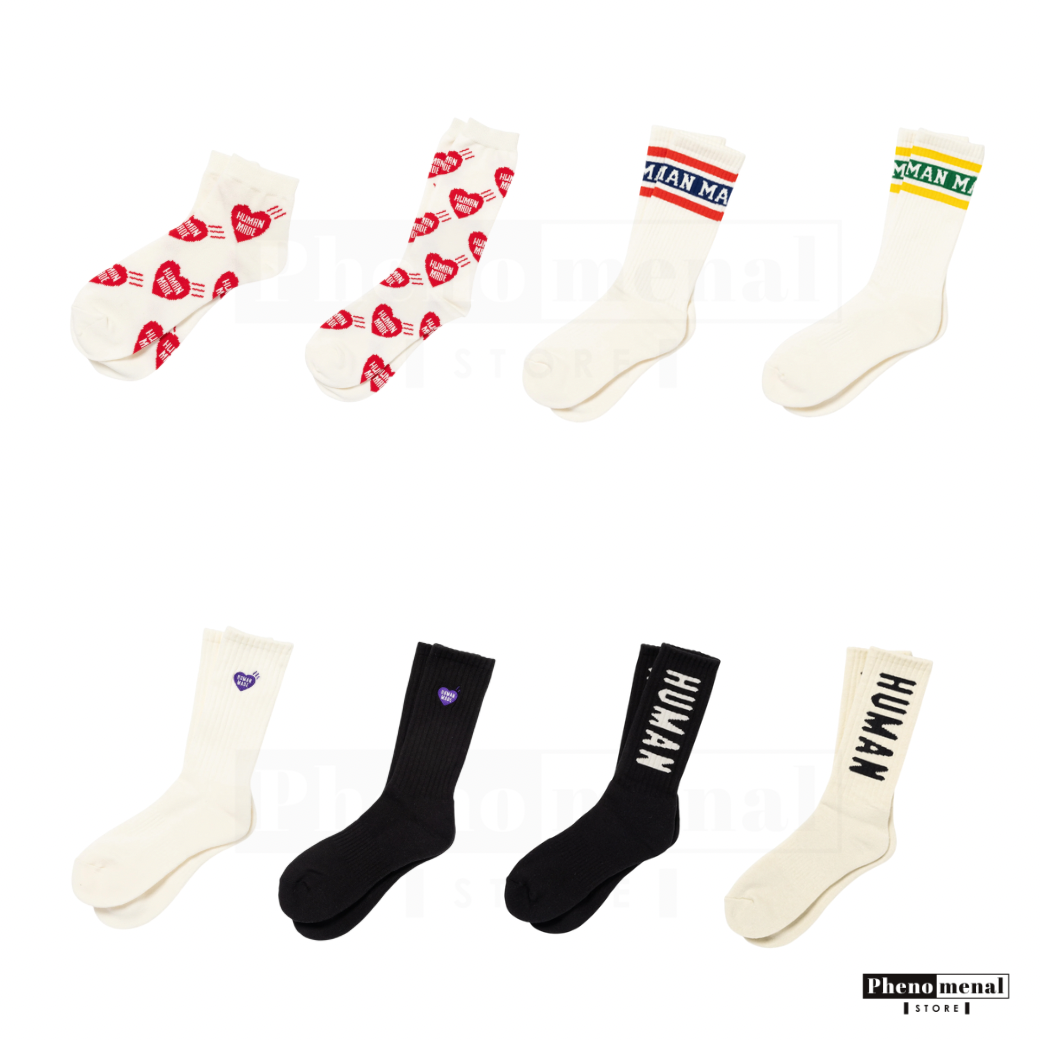 ถุงเท้า HUMAN MADE ของแท้ พร้อมส่ง