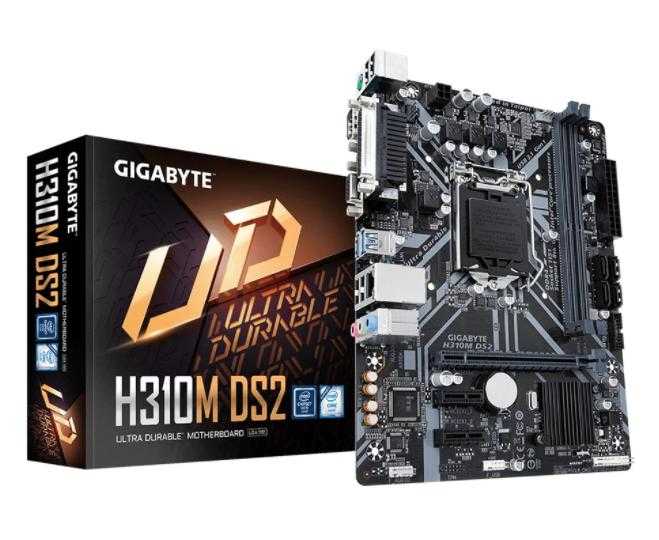 เมนบอร์ด (เมนบอร์ด) 1151 GIGABYTE H310M DS2 (REV 1.2)
