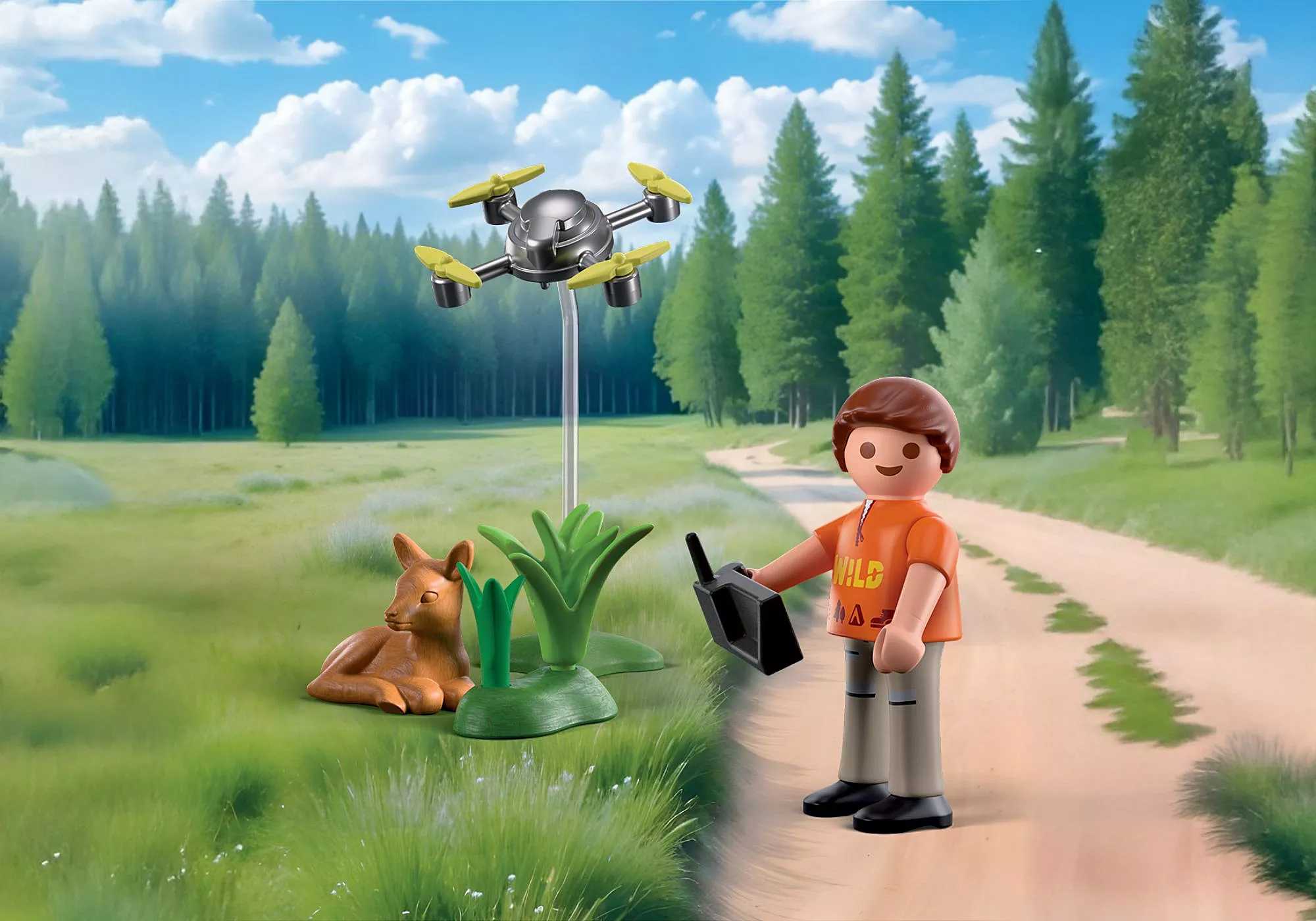 Playmobil 71880 สเปเชียล ช่วยลูกกวางด้วยโดรน
