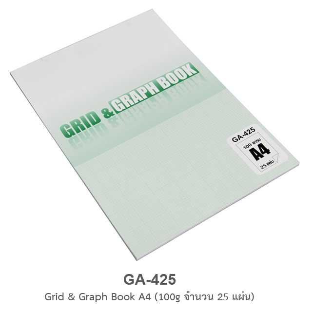 Grid & Graph Book A4 100g