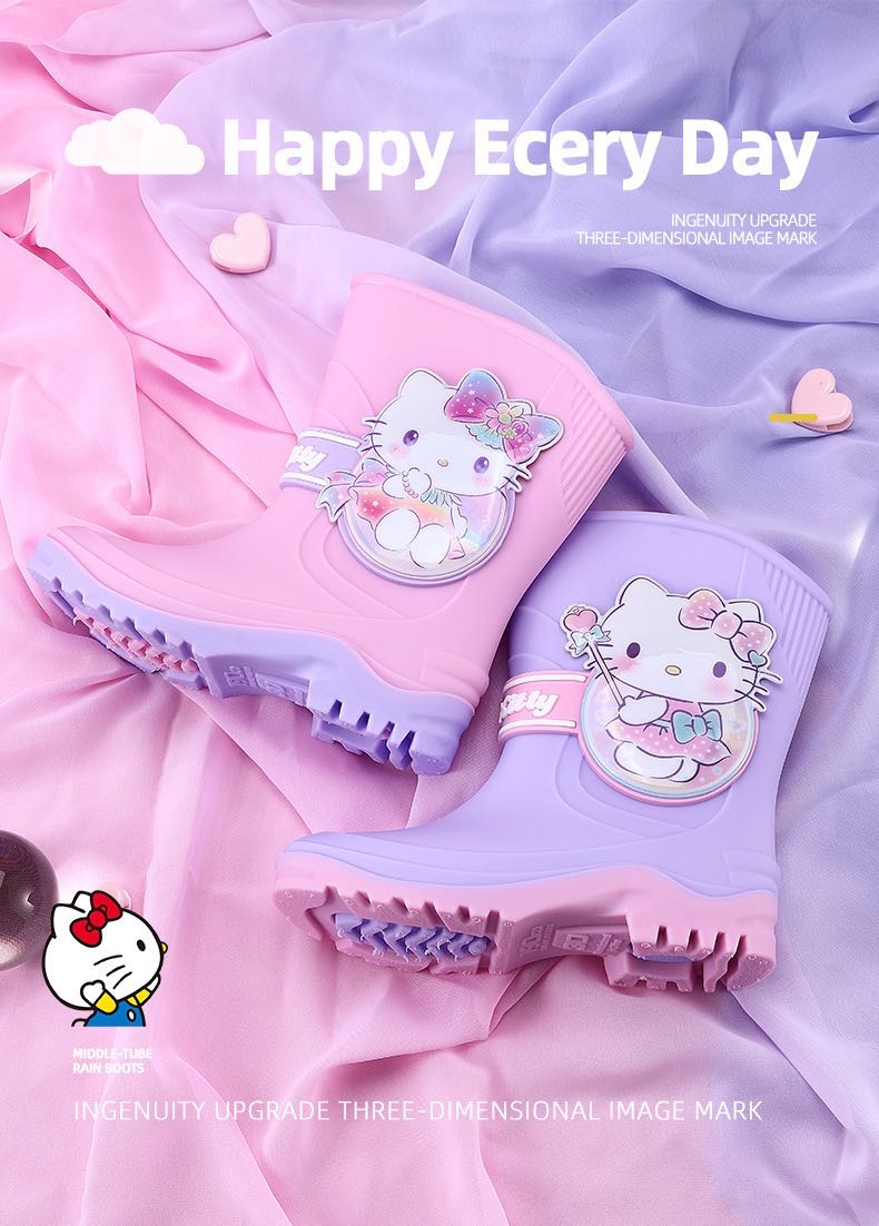 Preorder12-15วัน - ลิขสิทธิ์แท้ บูทยางHello Kitty 