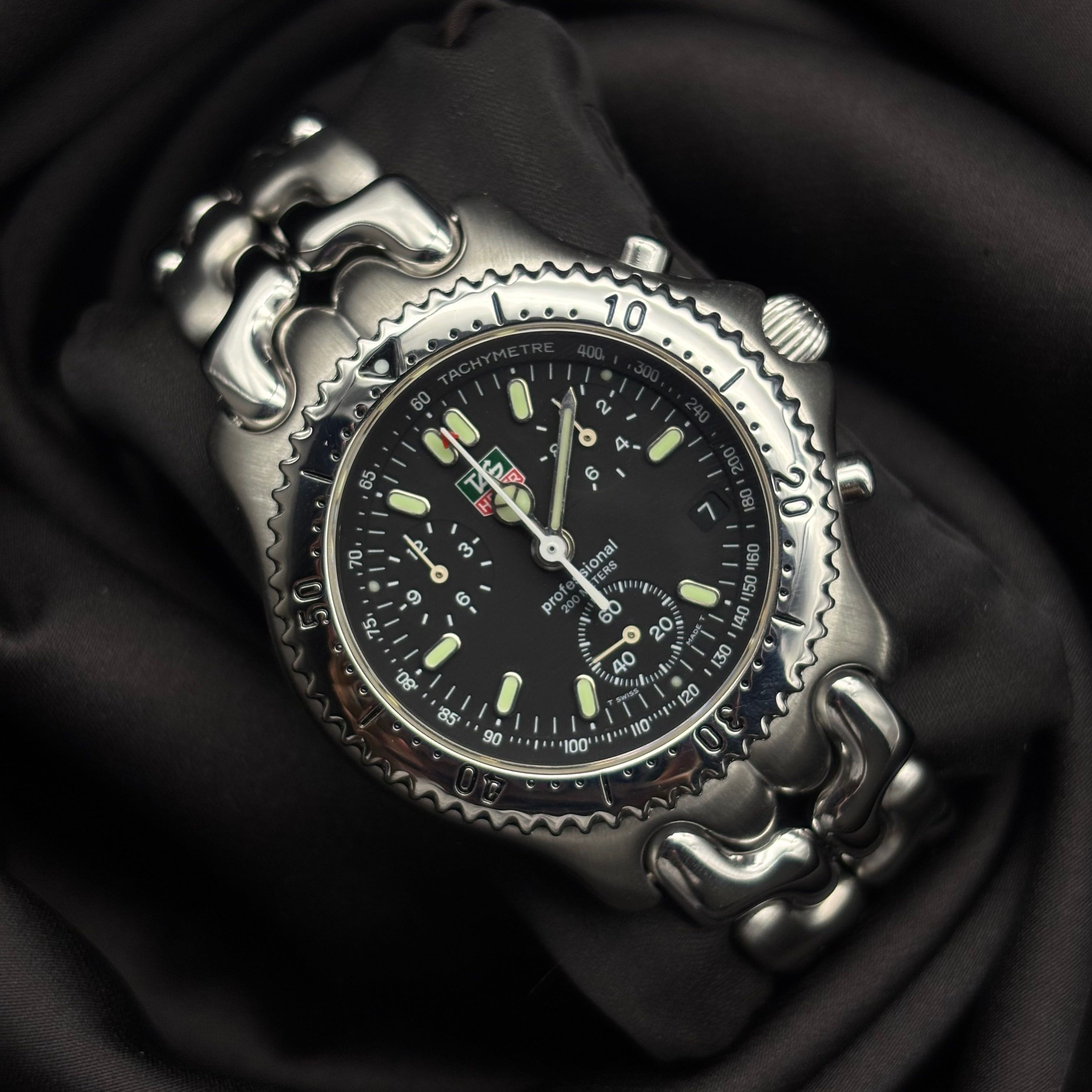 Tag Heuer King ก้างปลา จับเวลา