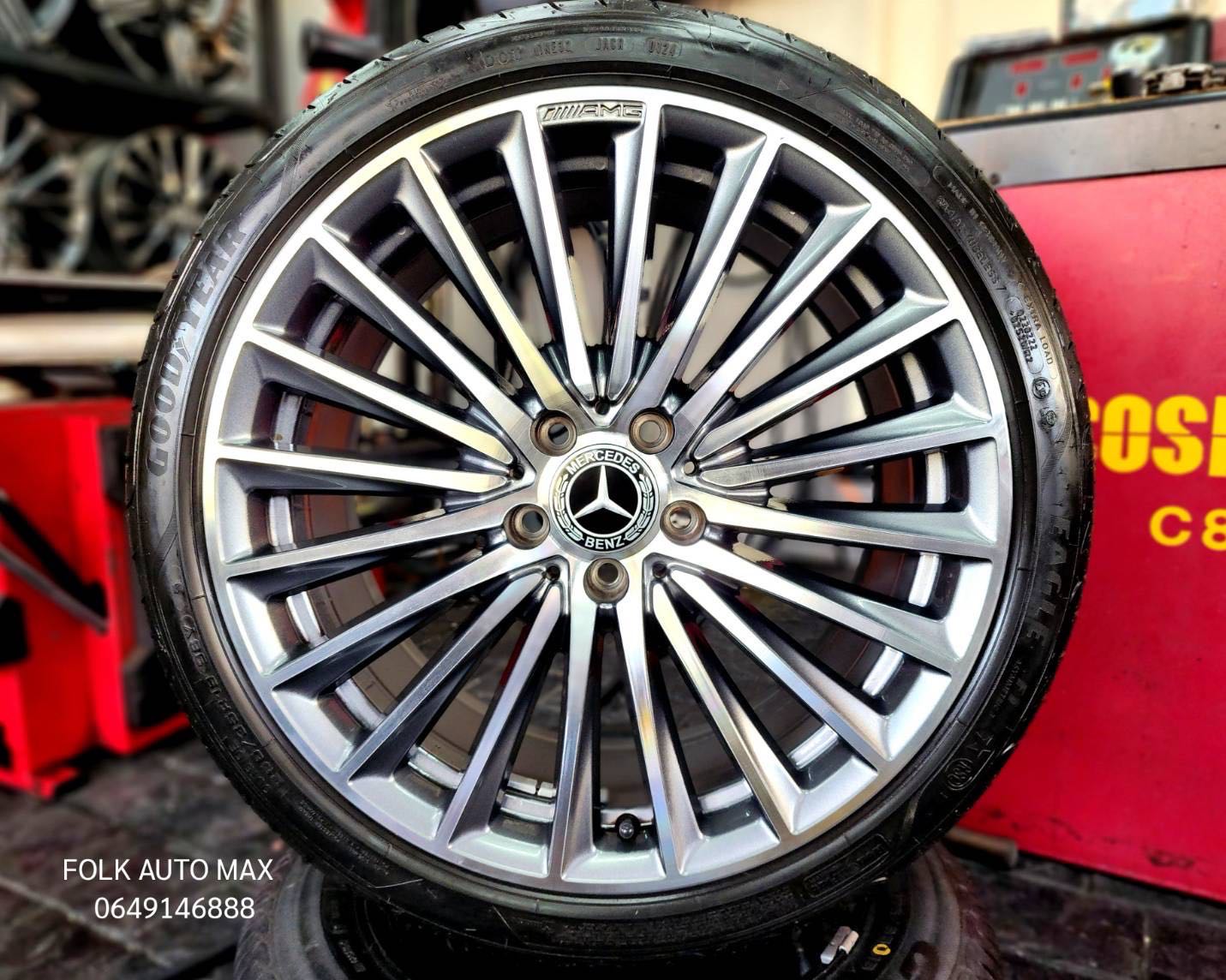 ปี24 ล้อ Mercedes Benz ขอบ แท้ 19 C Class w206 AMG พร้อมยางปี 24 1567368 91066368