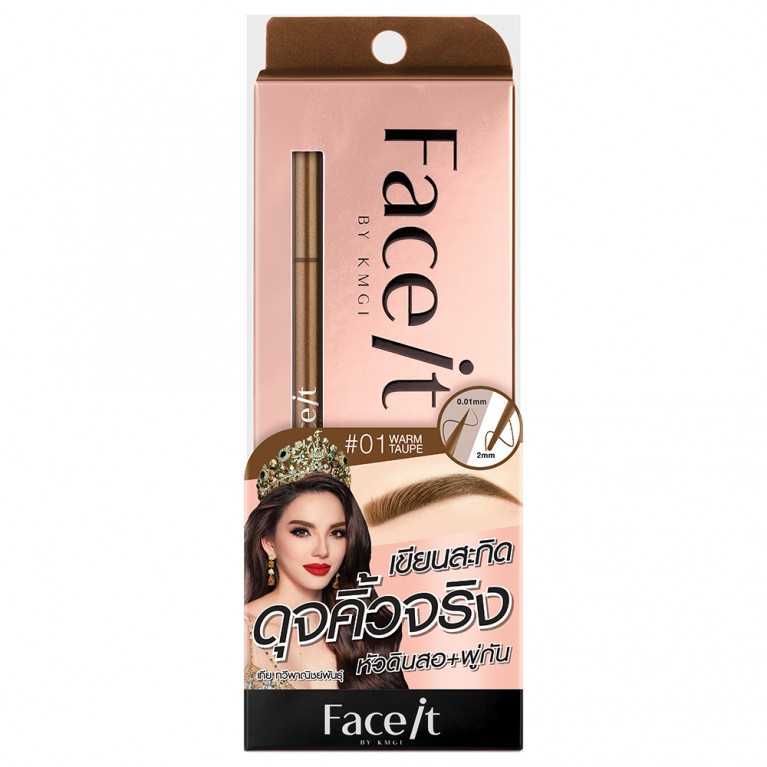 Face It by : kmgi Draw & Flick micro brow