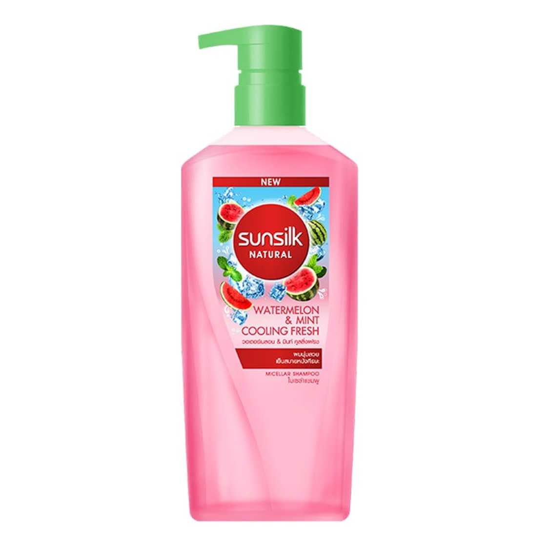 [Unilever] ซันซิล เนเชอรัล แชมพู วอเตอร์เมล่อนแอนด์มิ้นท์ คูลลิ่งเฟรช ขนาด 450 มล.