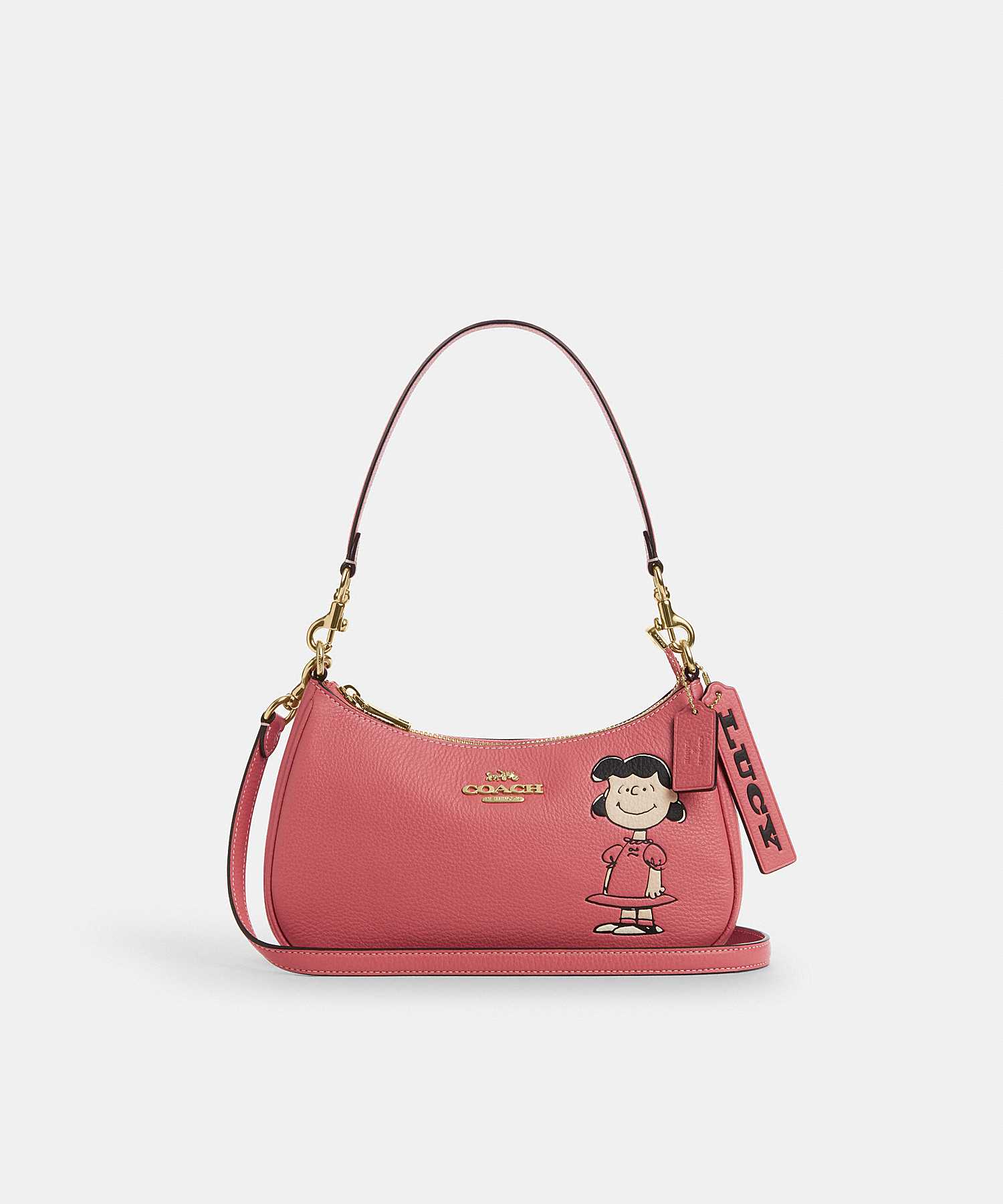 COACH X PEANUTS TERI SHOULDER BAG WITH LUCY CBM32 IMBCV