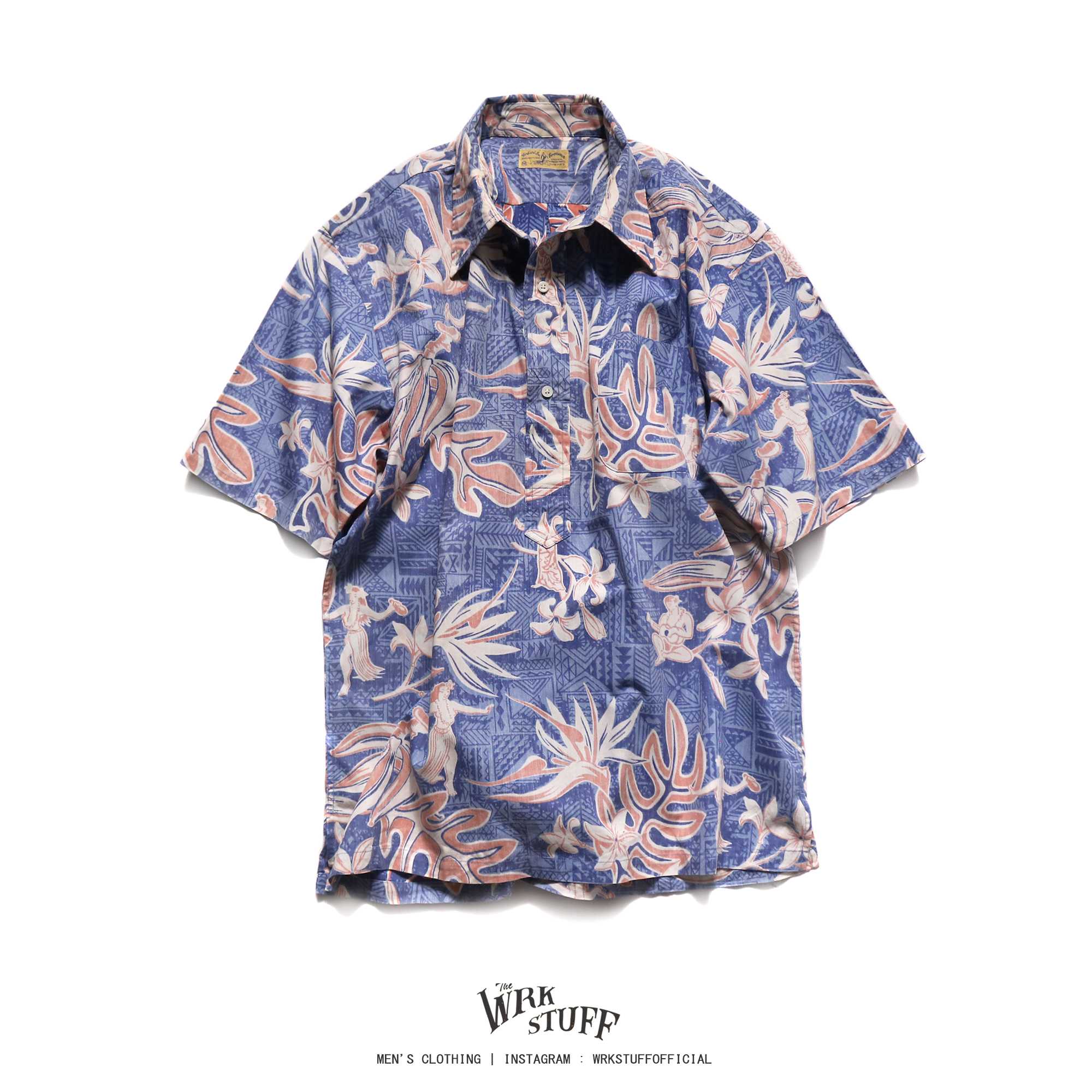 Windandsea By Sun Surf Pull Over Aloha Shirt (M)