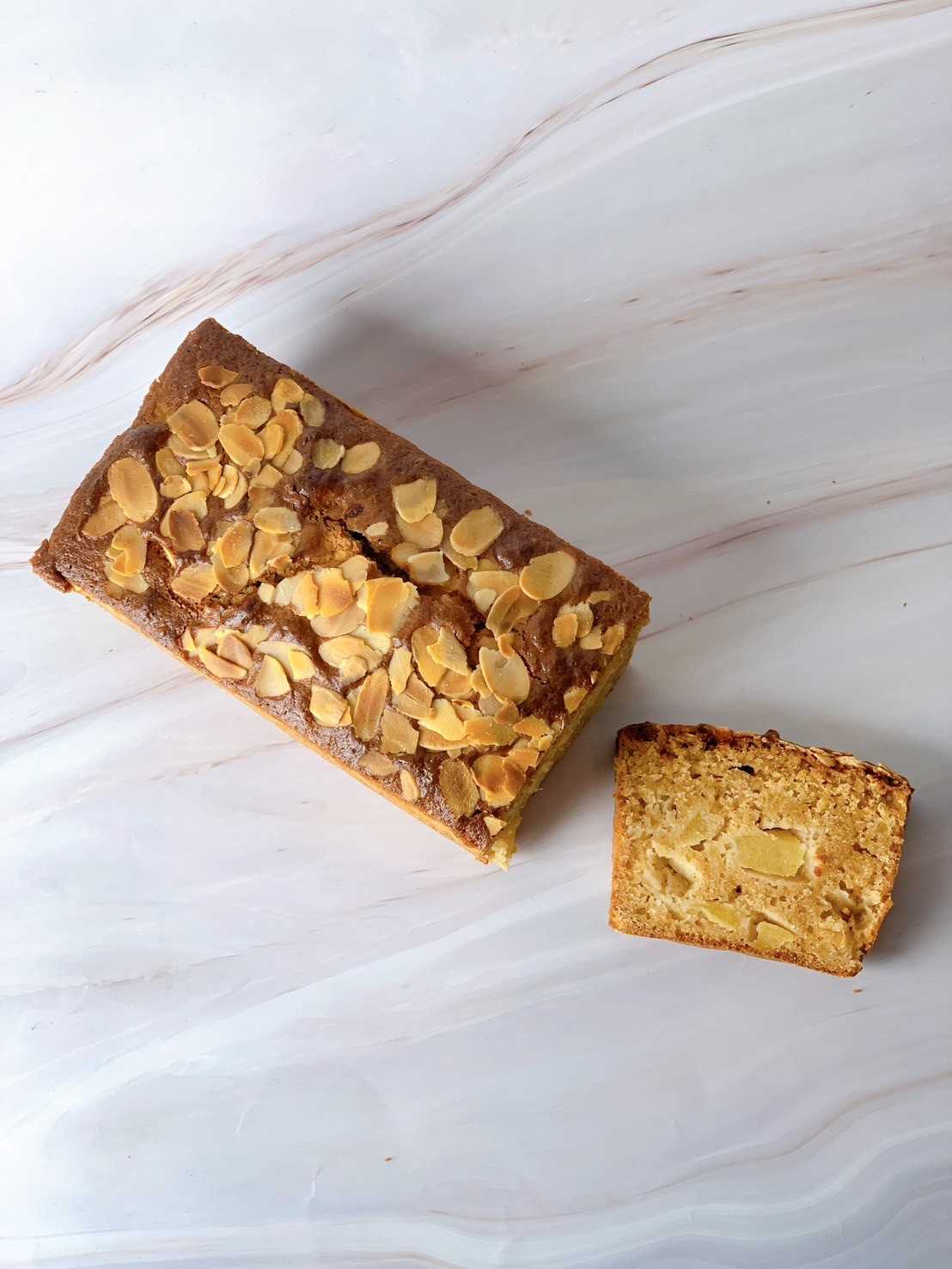 Apple Pound Cake  【Gluten Free】