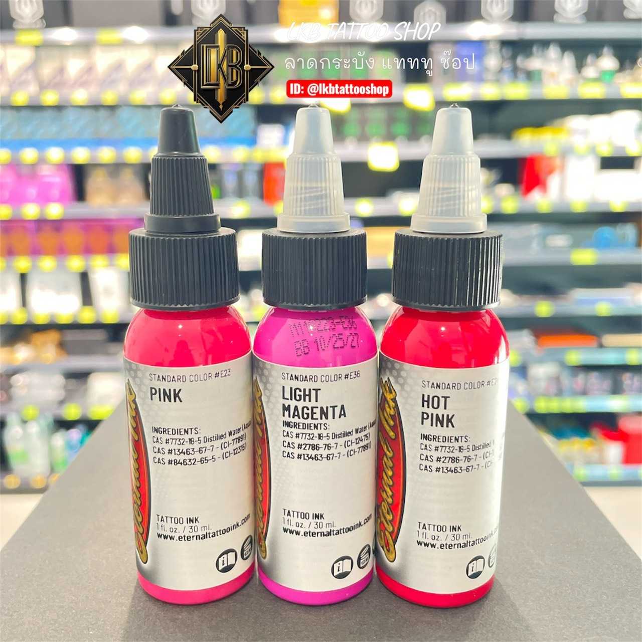 หมึกสัก Eternal PINK (ของแท้ 100% นำเข้าจาก USA)