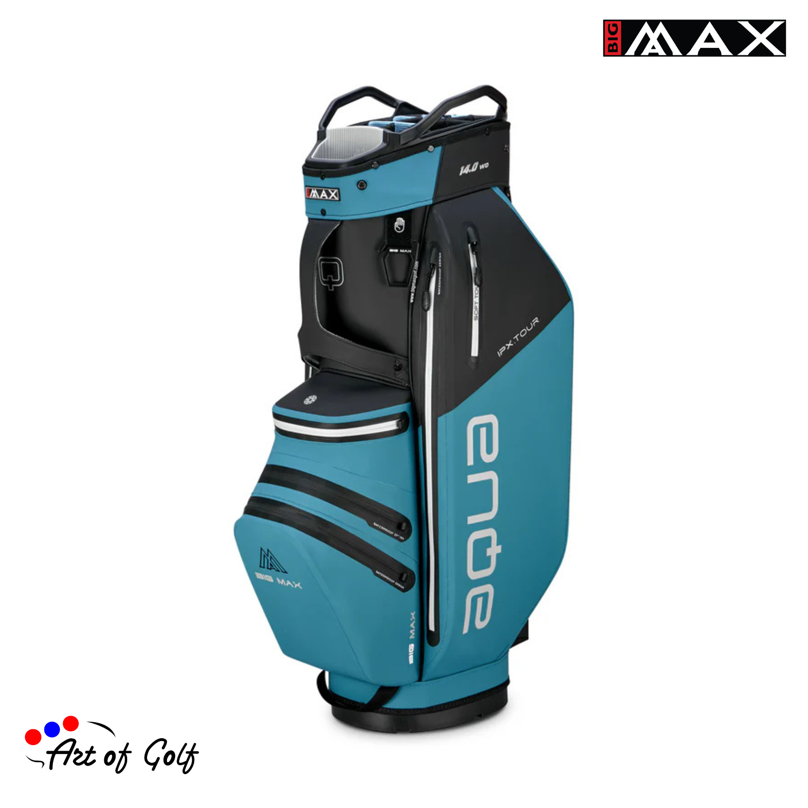 ถุงกอล์ฟ Big Max AQUA IPX.Tour - Black/Blue