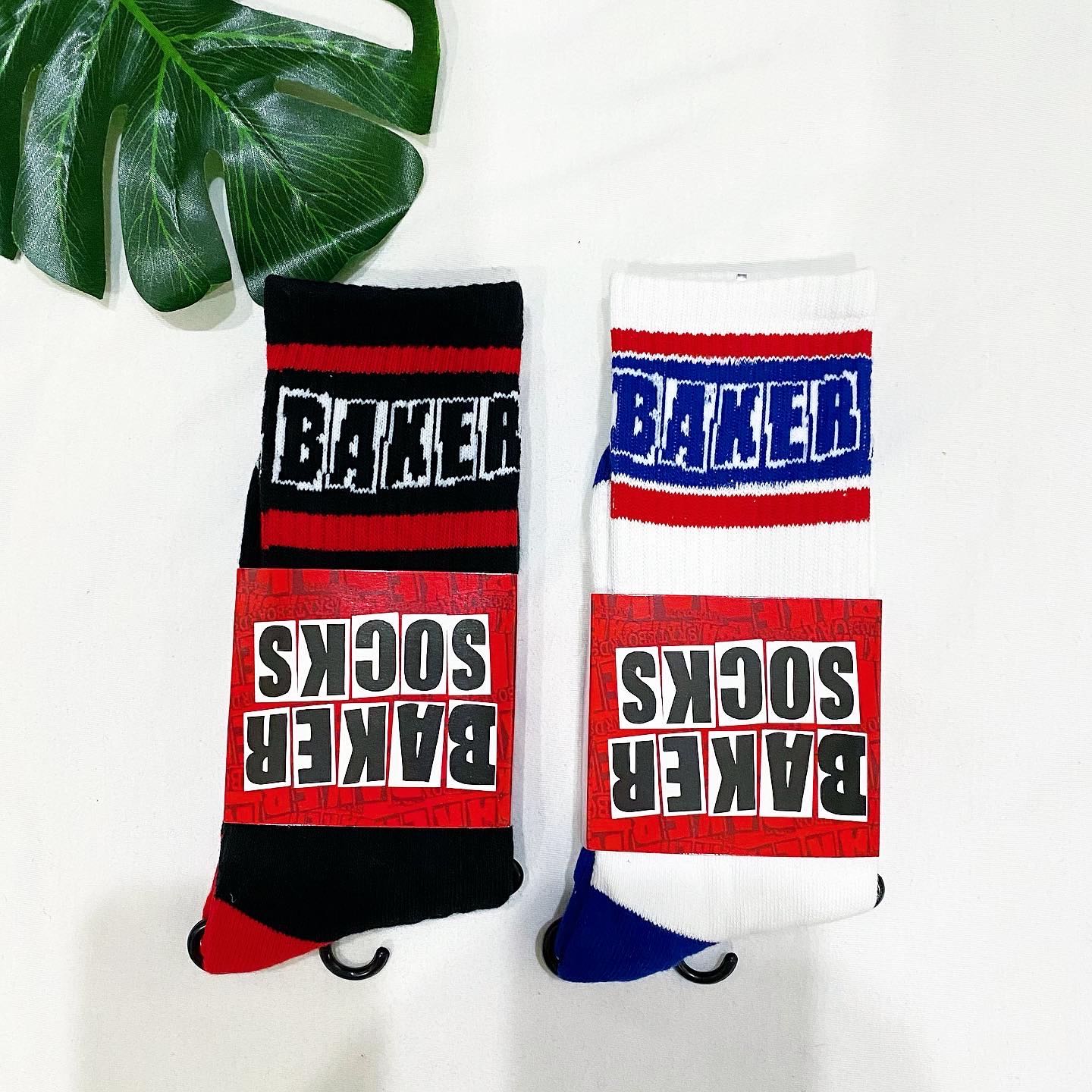Baker sock ถุงเท้าสตรีท ถุงเท้าข้อยาว พร้อมส่ง‼️