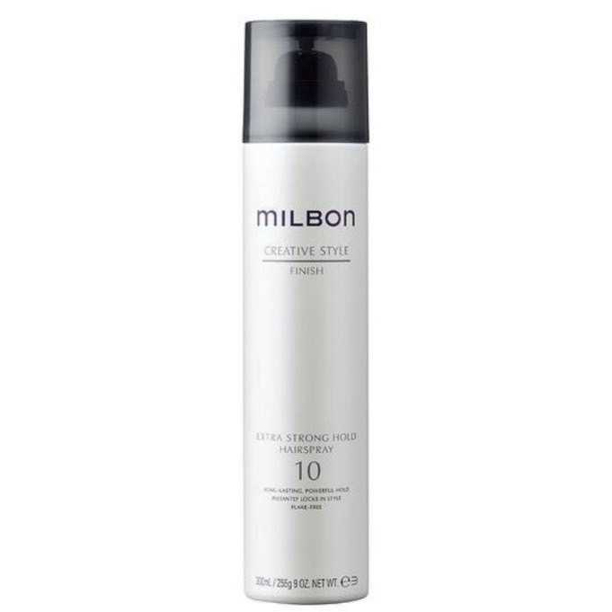 Milbon Extra Strong Hold Hairspray 10- 210g สเปรย์ล็อคลอนดัด  ชนิดแข็งมาก