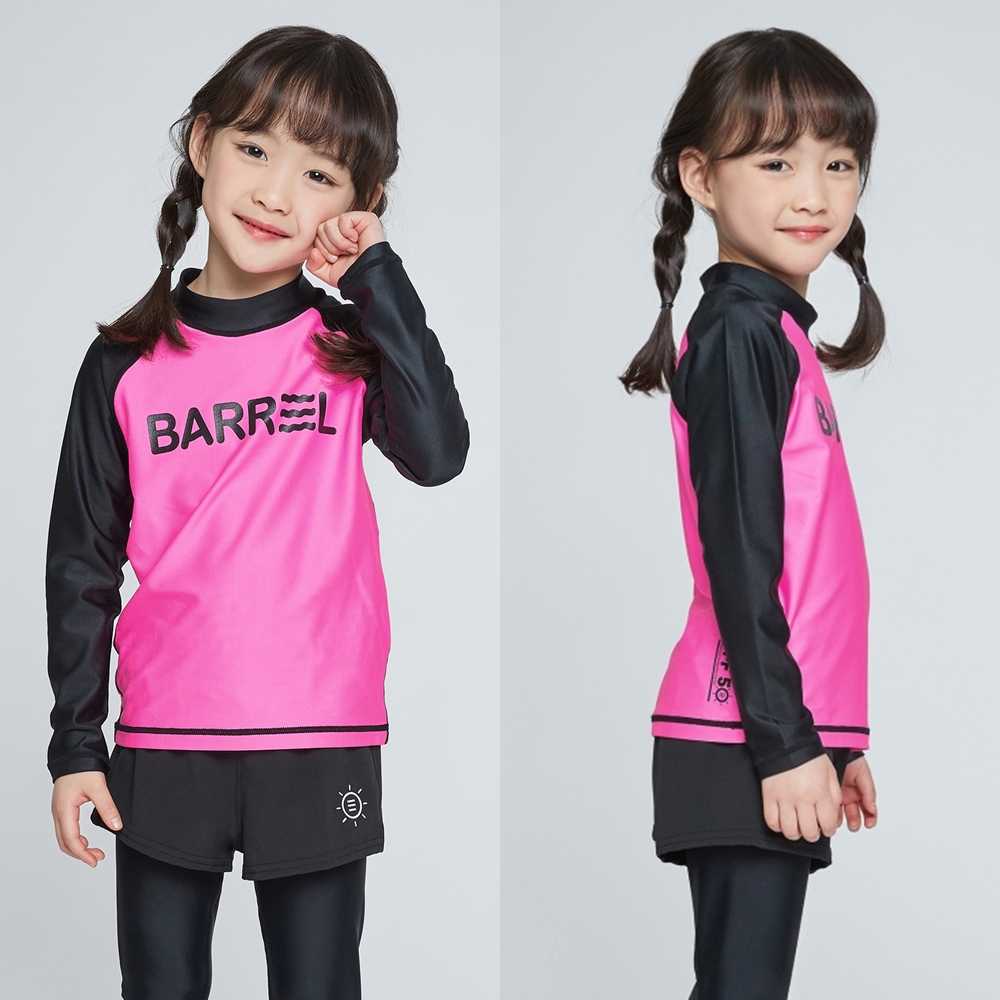 Kids Cali Rashguard PINK BLACK