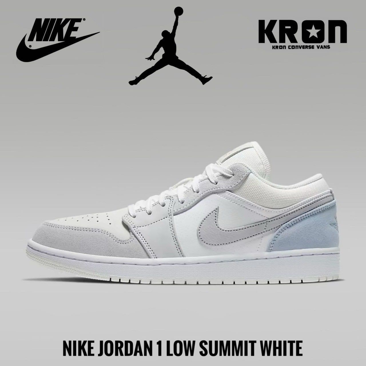 Nike Jordan 1 Low Summit White