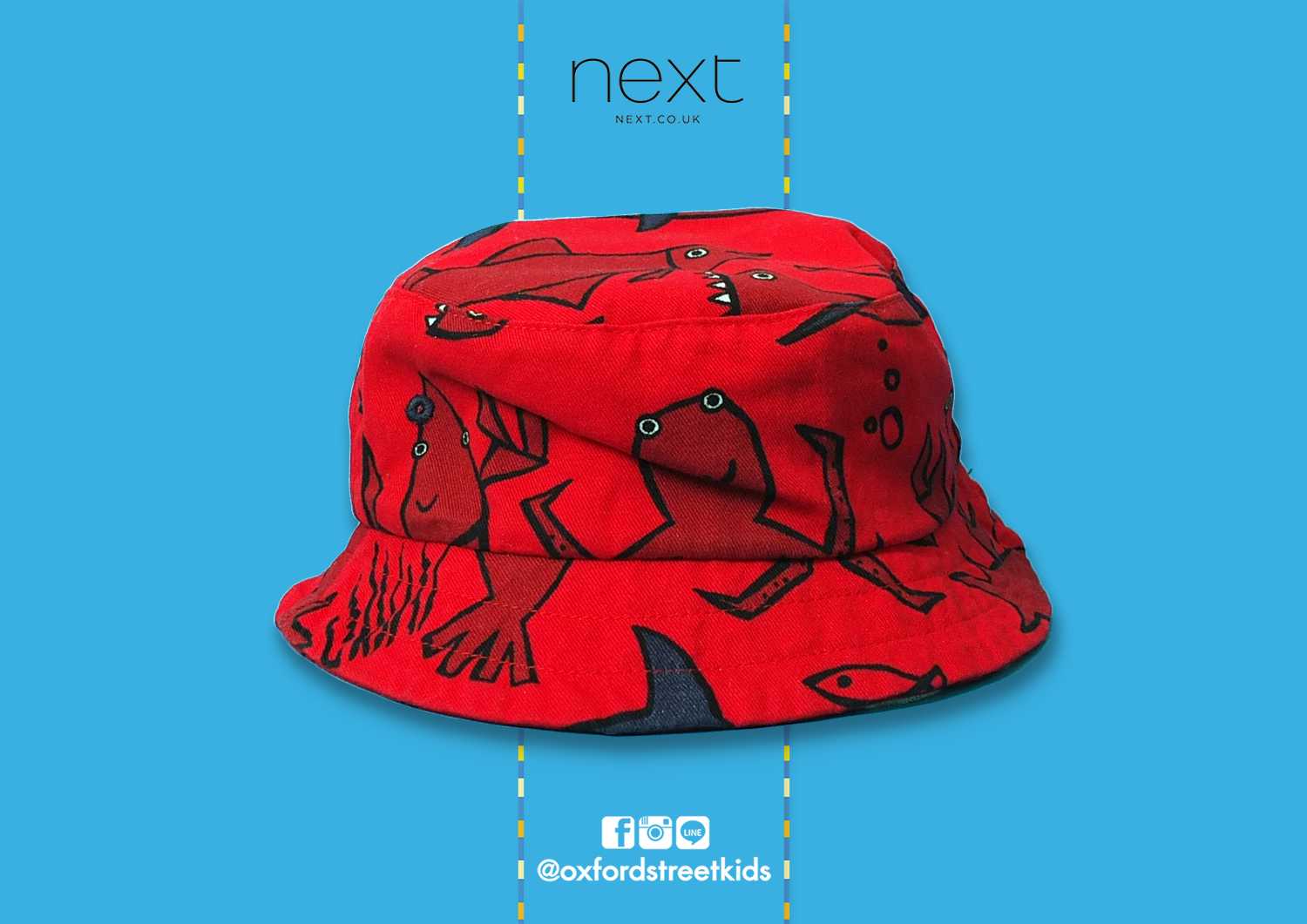 𝐒𝐀𝐋𝐄❗️ [3-9M] Next Bucket Hat หมวกระบายเด็ก
