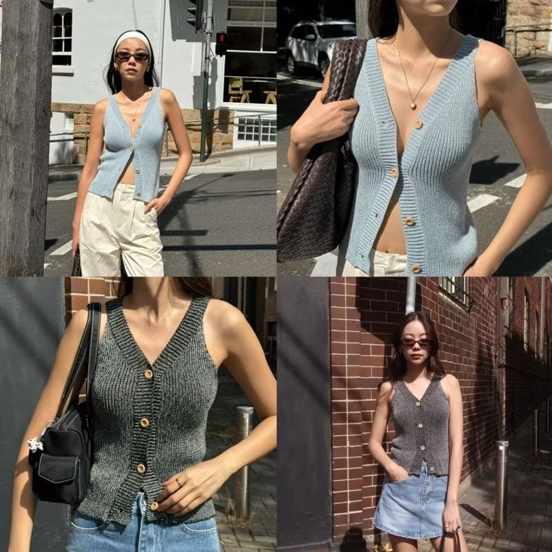 Something Iris knit vest