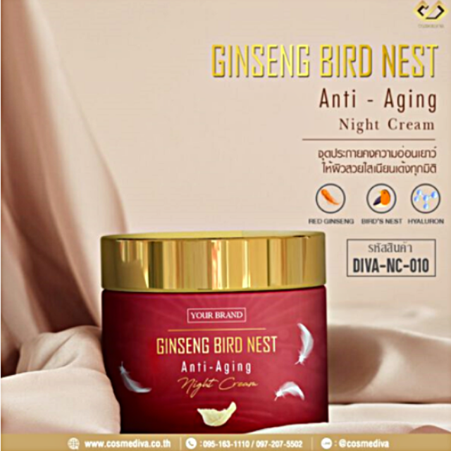 DIVA-NC-010 Ginseng Bird Nest Anti-Aging Night Cream