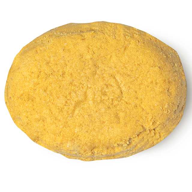 LUSH THE GOLDEN CAP PRESSED HAIR CONDITIONER 65g ครีมนวดผมชนิดก้อน สกัดเย็น