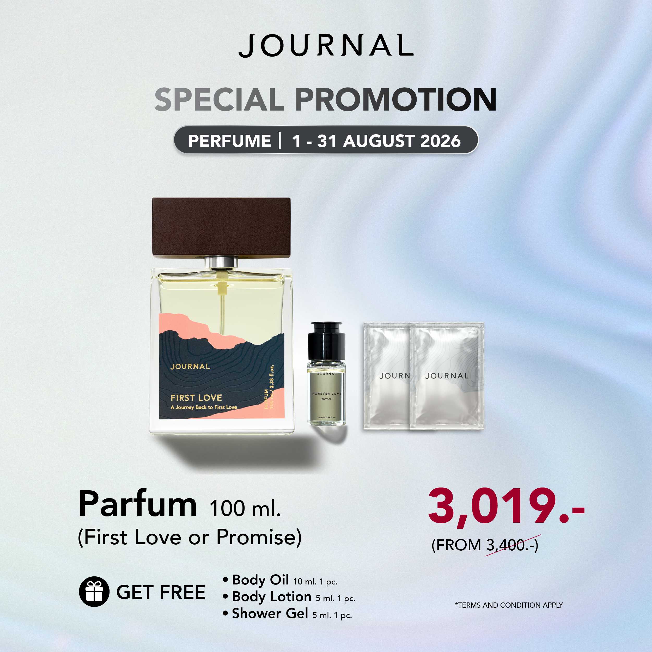 Aug Special ✨Parfum 100 ml ราคาพิเศษ ! และของแถมอีก 7 รายการ