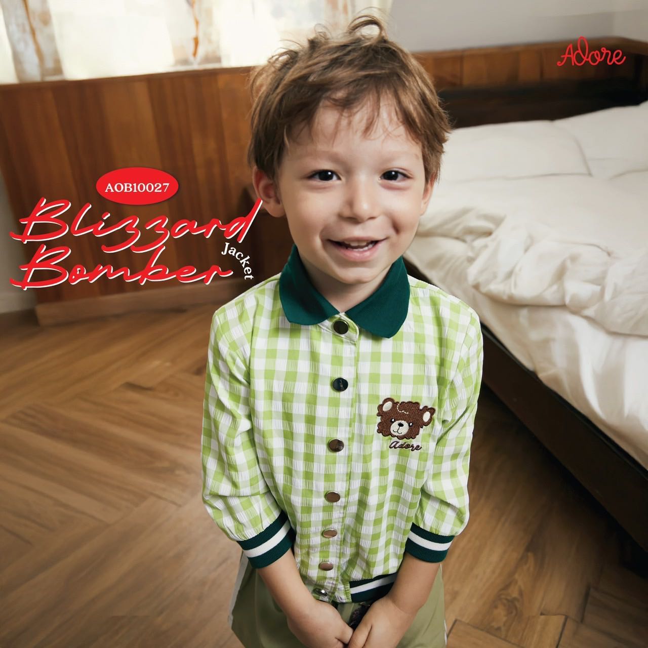 ADORE2112 AOB10027 : BLIZZARD BOMBER JACKET