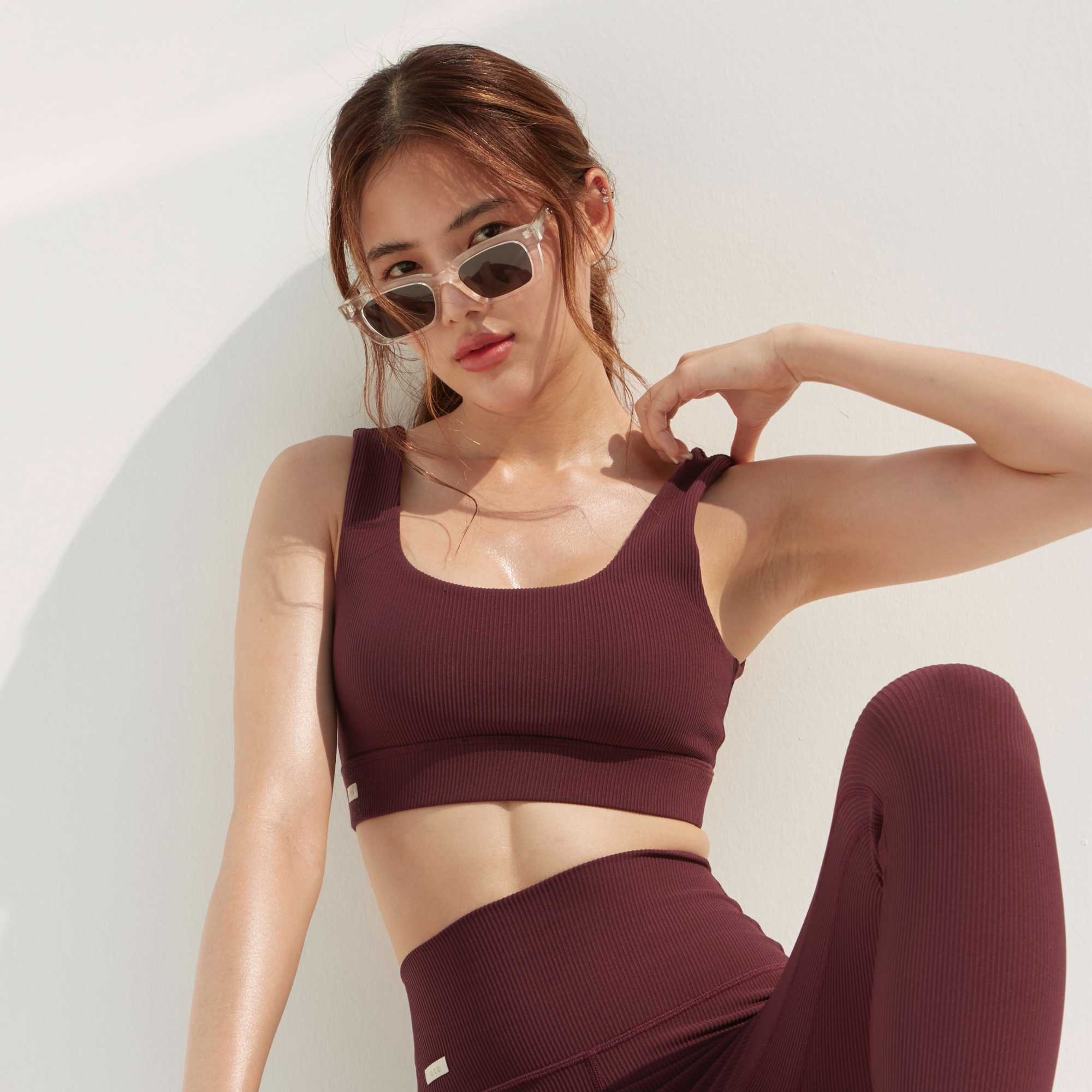A-Line Bra in Plum