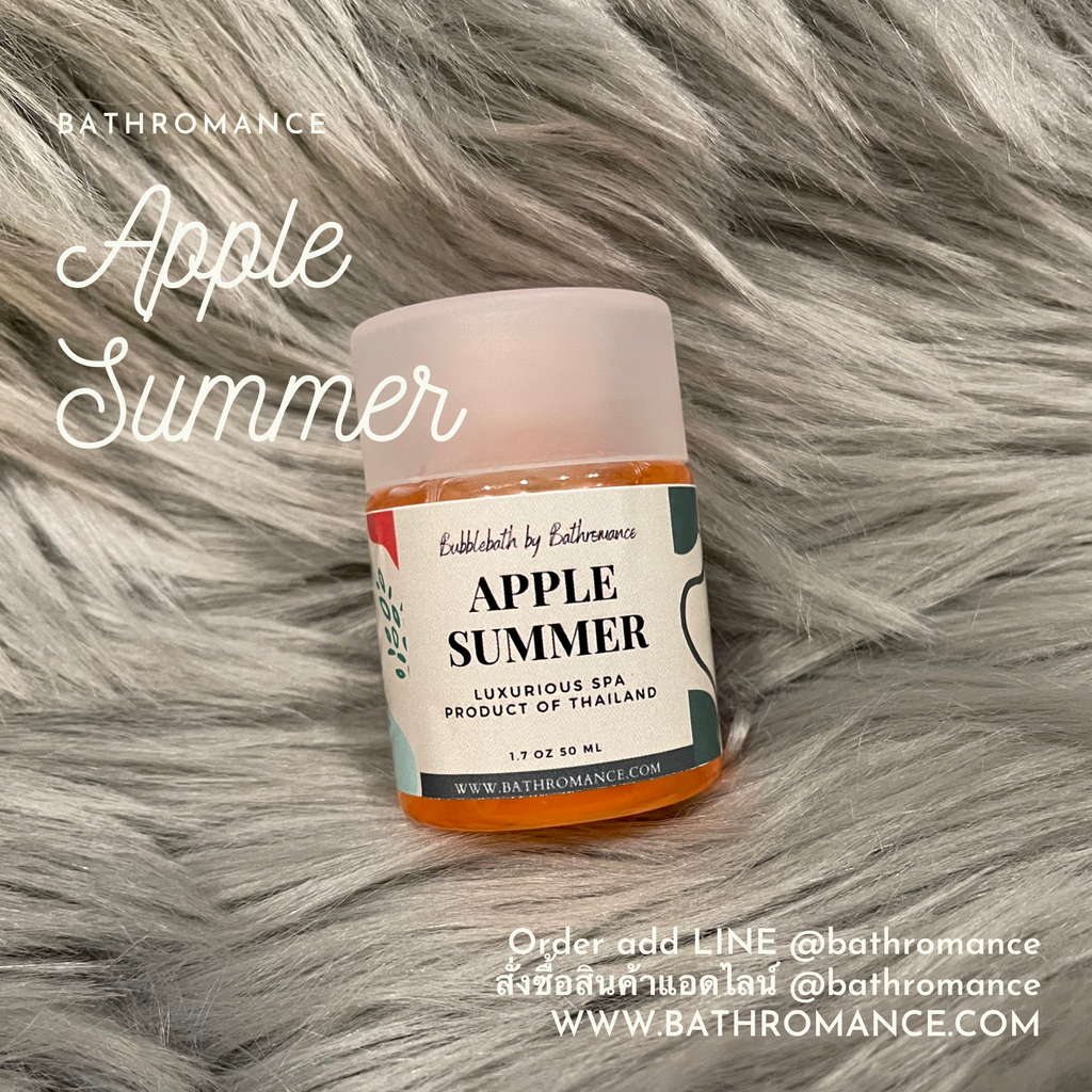 Bubble Foam Spa | สบู่ทำฟองแบบขวดกลิ่น Apple Summer