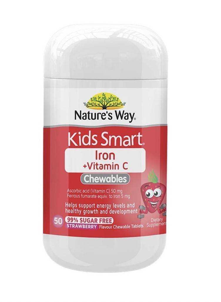 Nature's Way Kid smart lrom + Vitamin C 🇦🇺ของแท้💯นำเข้าจากออสเตรเลีย🇦🇺