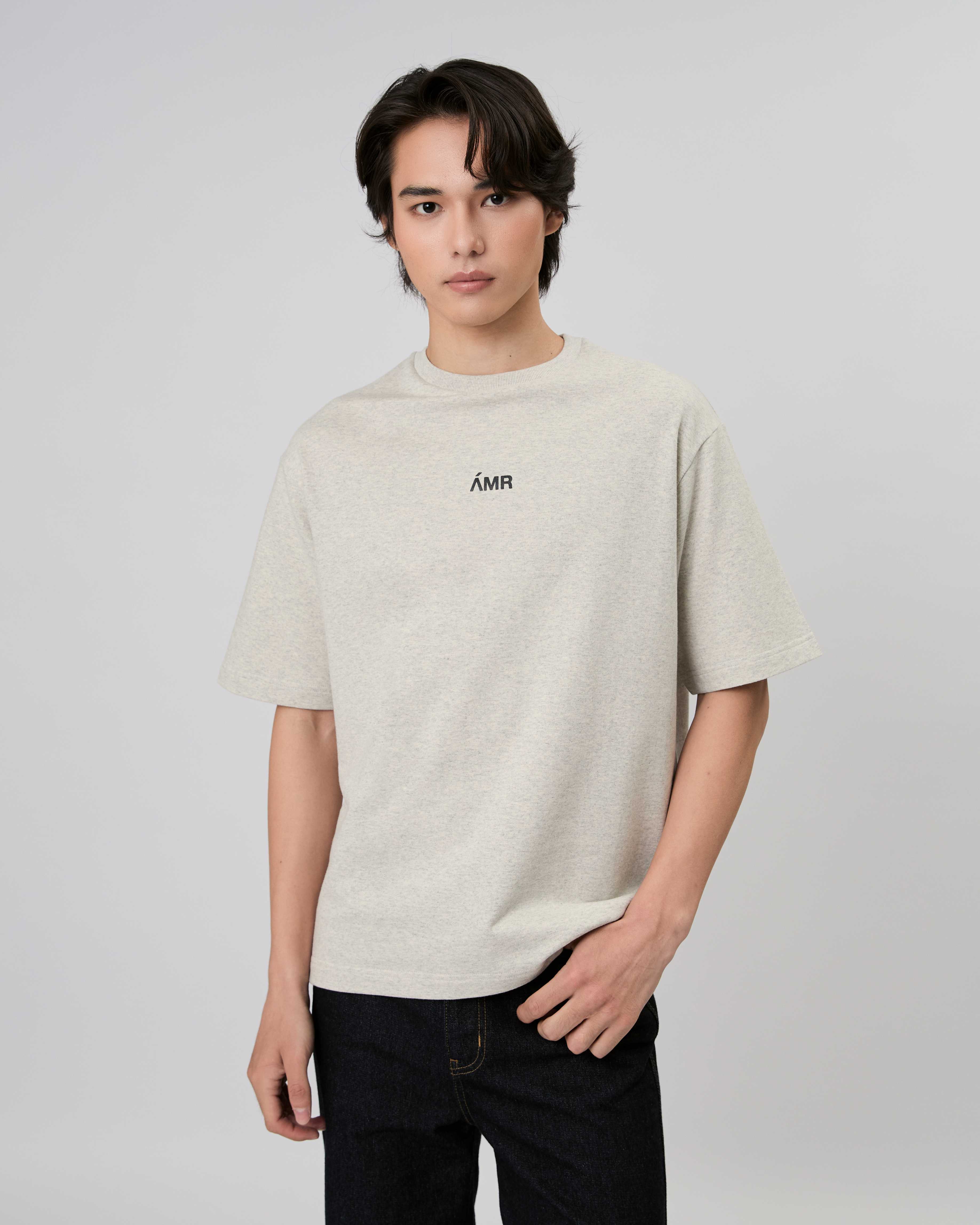 AMR DE SAISON ( AIMER ) - AMR Mini Logo French Terry T-Shirt