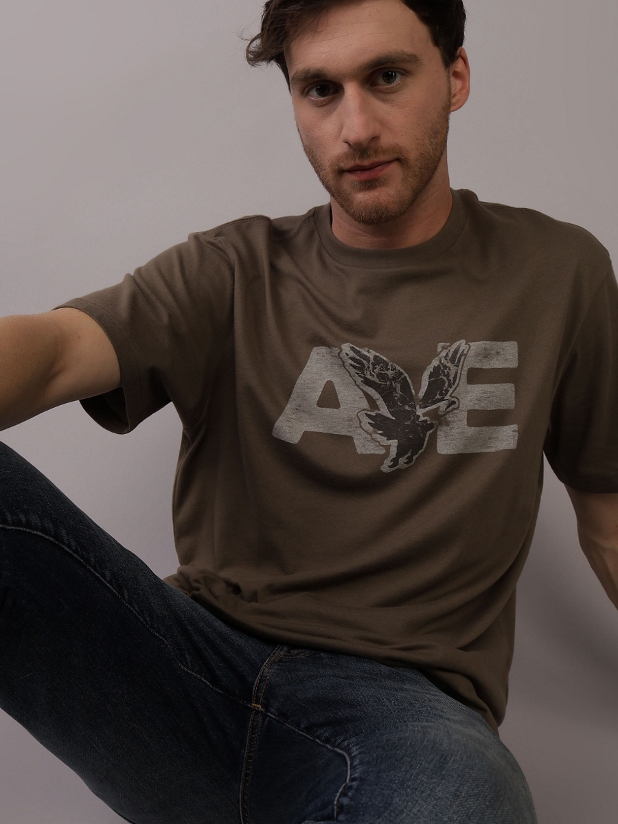 เสื้อยืด ผู้ชาย G SS BTS24 CORE BRAND SET IN TEE- CVC 160 DD + SERIOUSLY SOFT WASH ( 017-3774-200 )