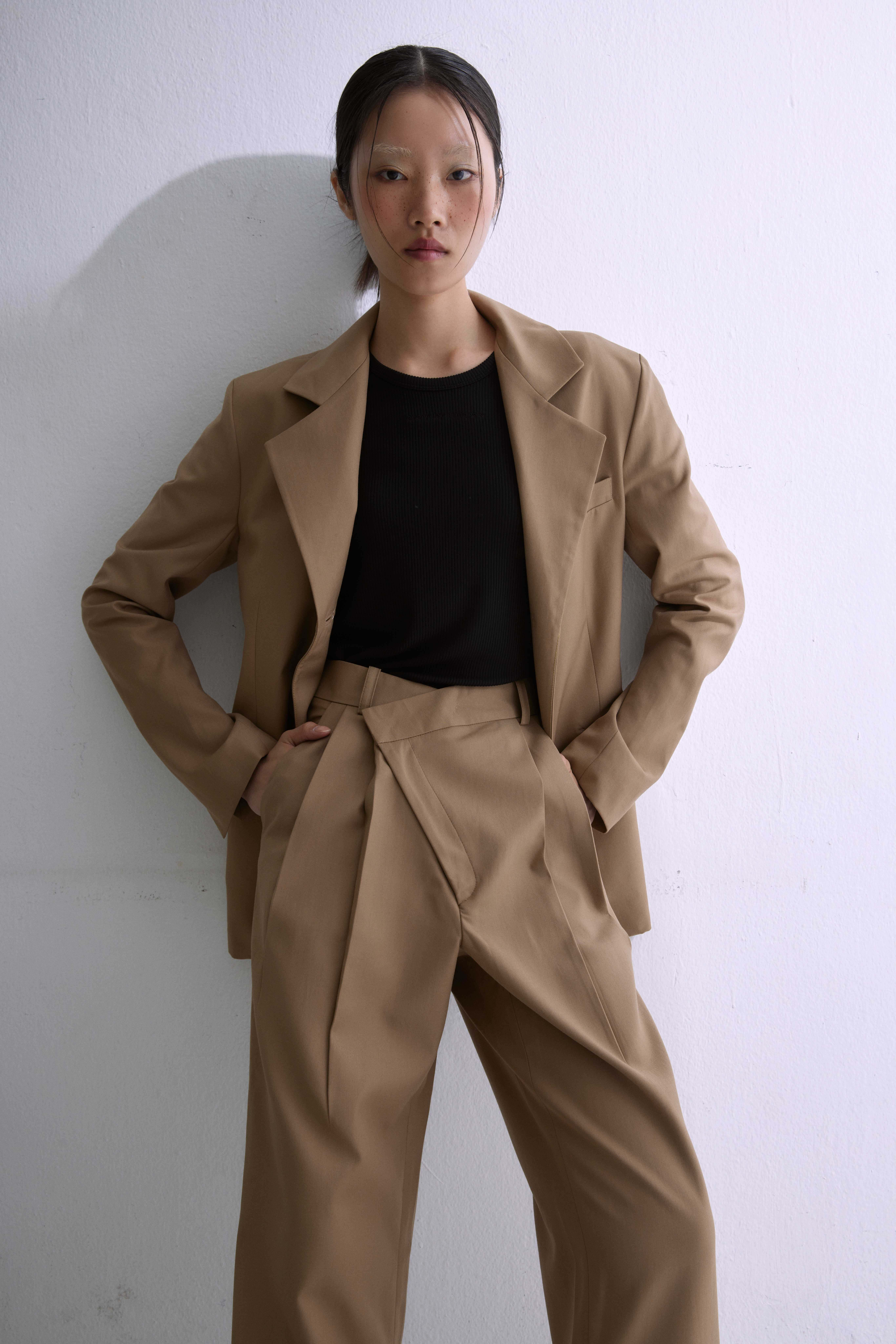 Baggy pants foldable
