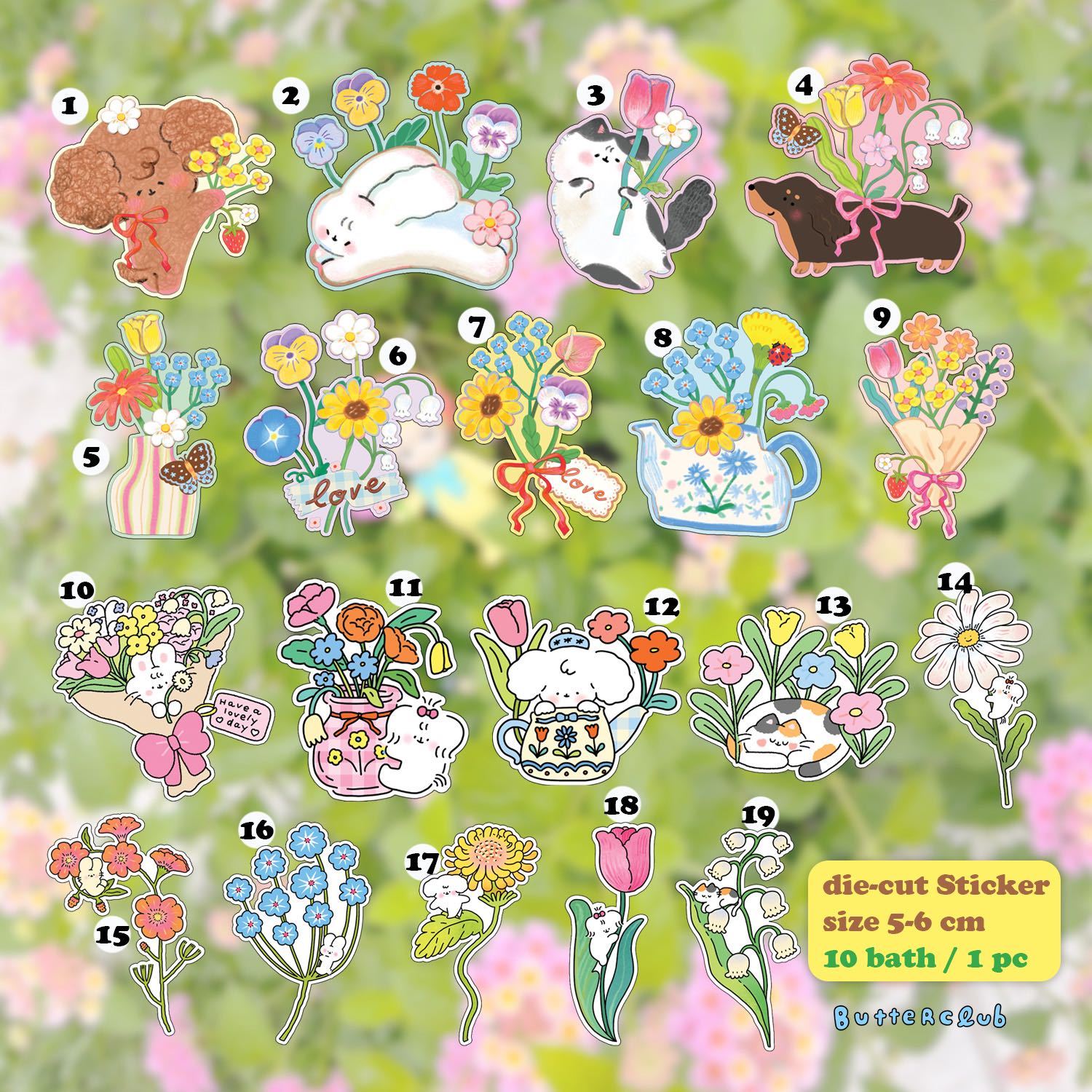 Sticker die-cut 5-6 cm (11-19)