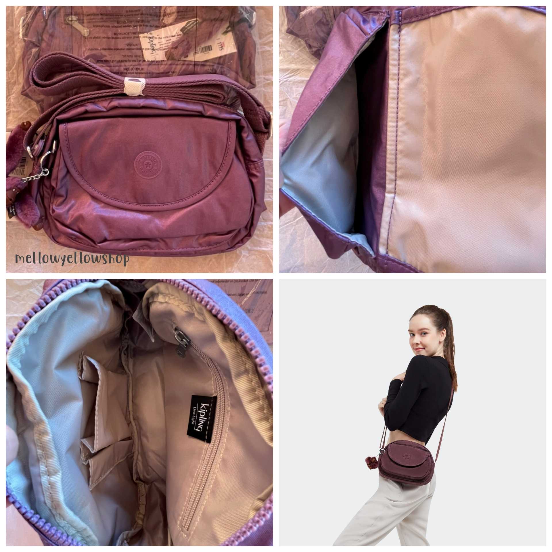 Kipling Stelma crossbody bag #กระเป๋าสะพาย #กระเป๋าkipling #Kipling #กระเป๋าลิง #Kiplingของแท้