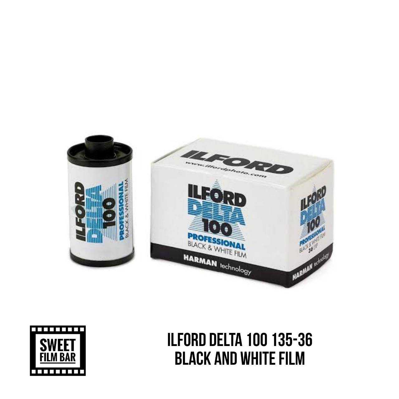 [135bw] ILFORD Delta 100 135-36 Black and White Film