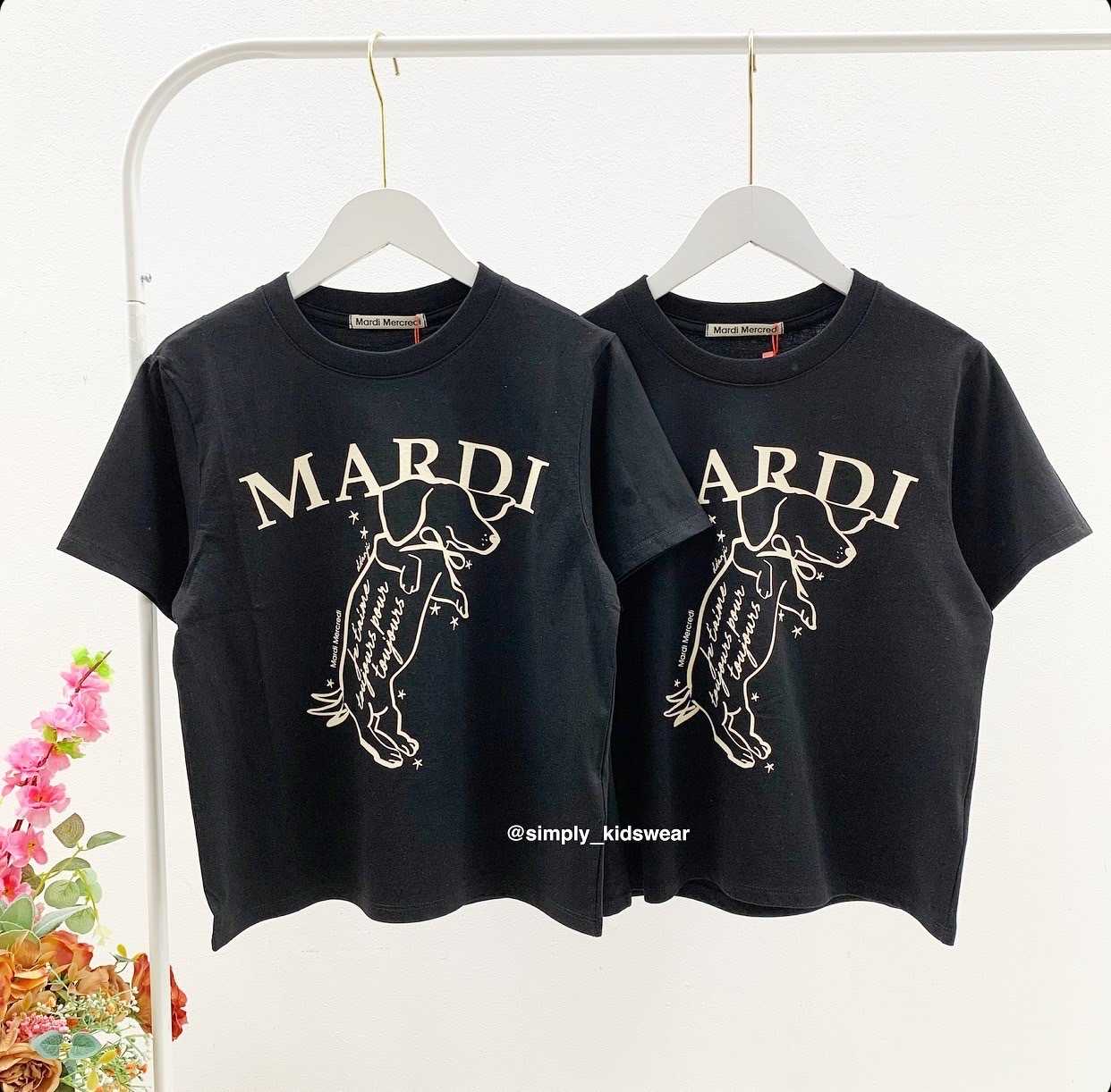 Mardi swing the tail slim T-Shirt