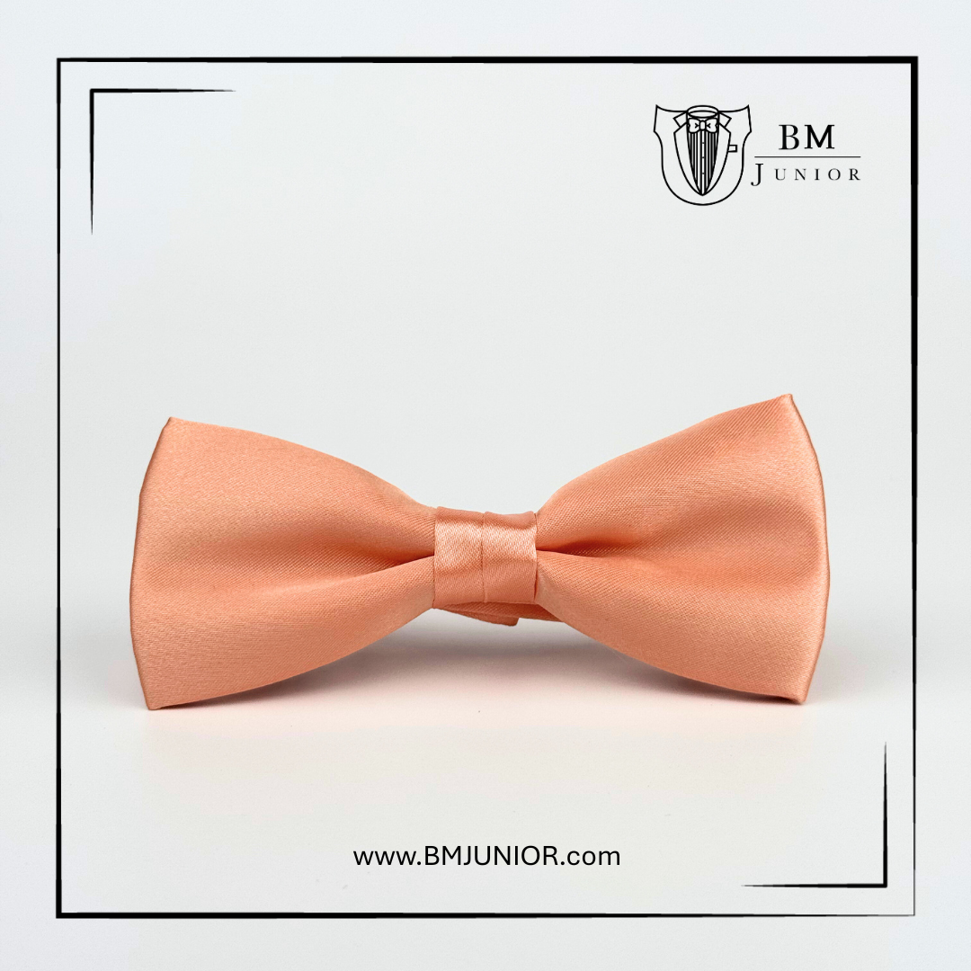 หูกระต่ายสำเร็จรูป สีส้มโอลด์โรส | Orange Old Rose Bowtie