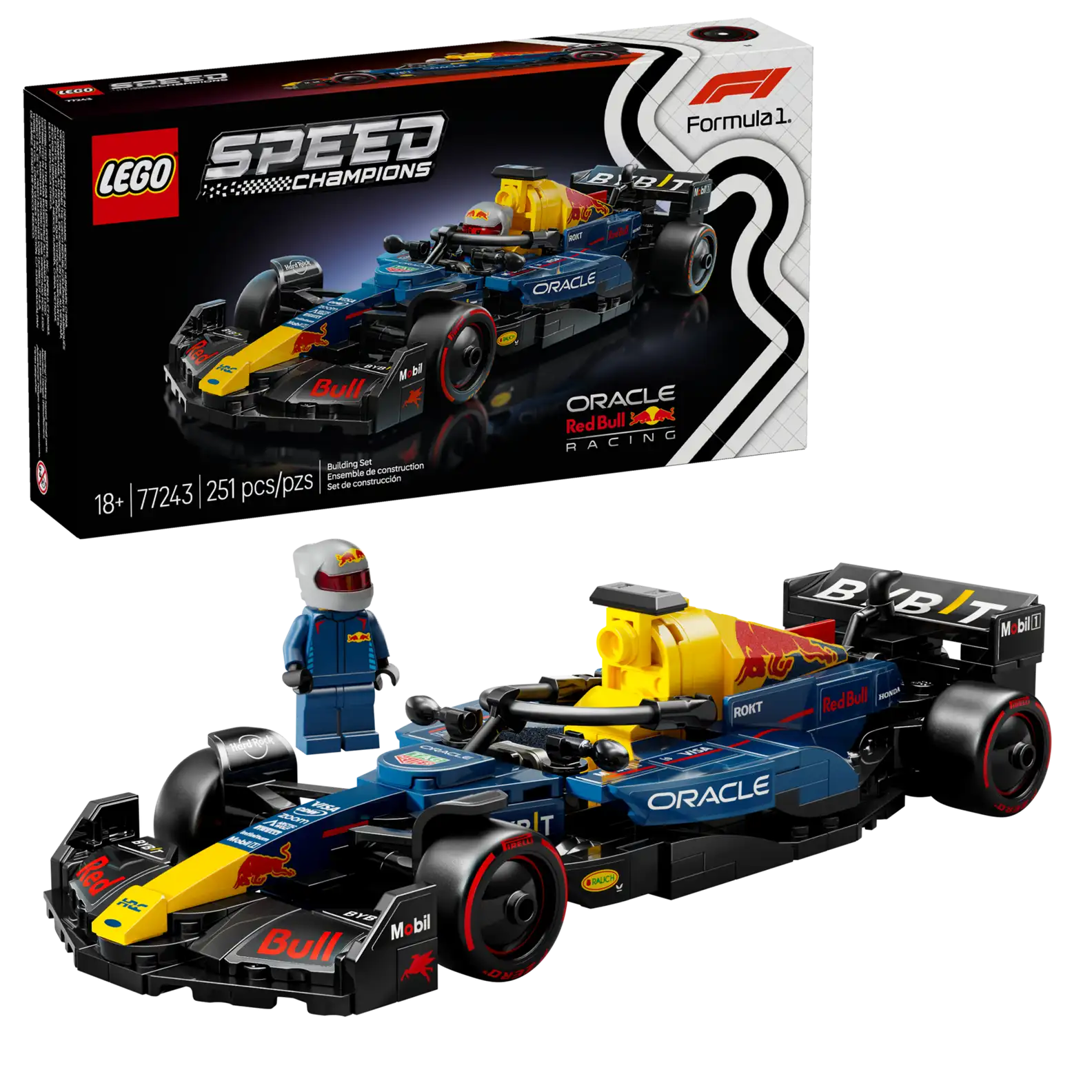 LEGO 77243 Oracle Red Bull Racing RB20..(สินค้าซื้อแล้วไม่รับเปลี่ยนคืน)